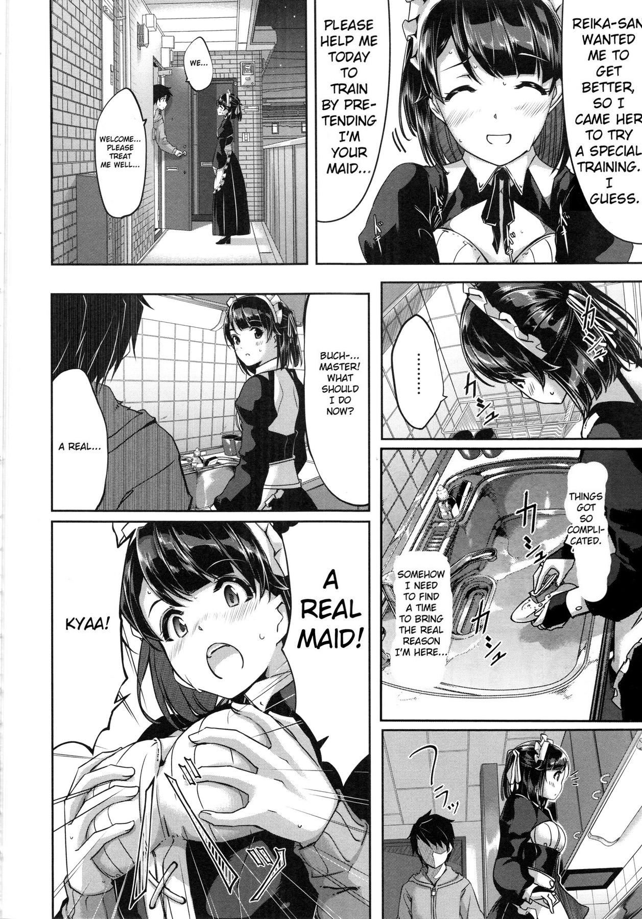 Reika wa Karei na Boku no Maid page 110