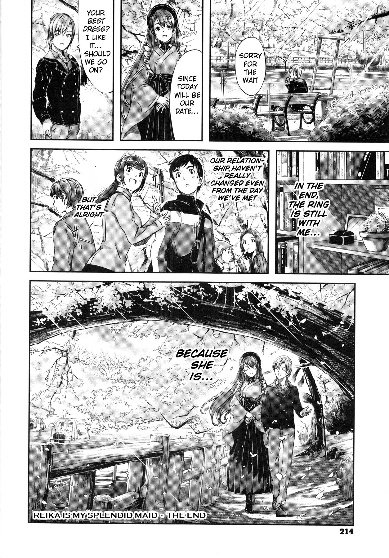 Reika wa Karei na Boku no Maid page 216