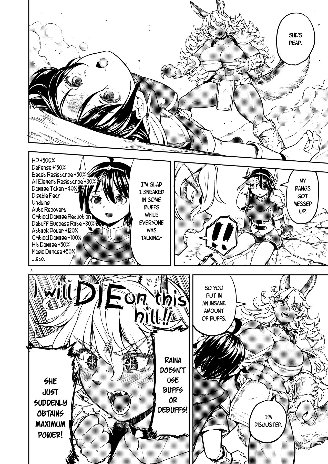 Reincarnated as a Female Hero Who Seems to Have 5 Demon Wives 6 page 9