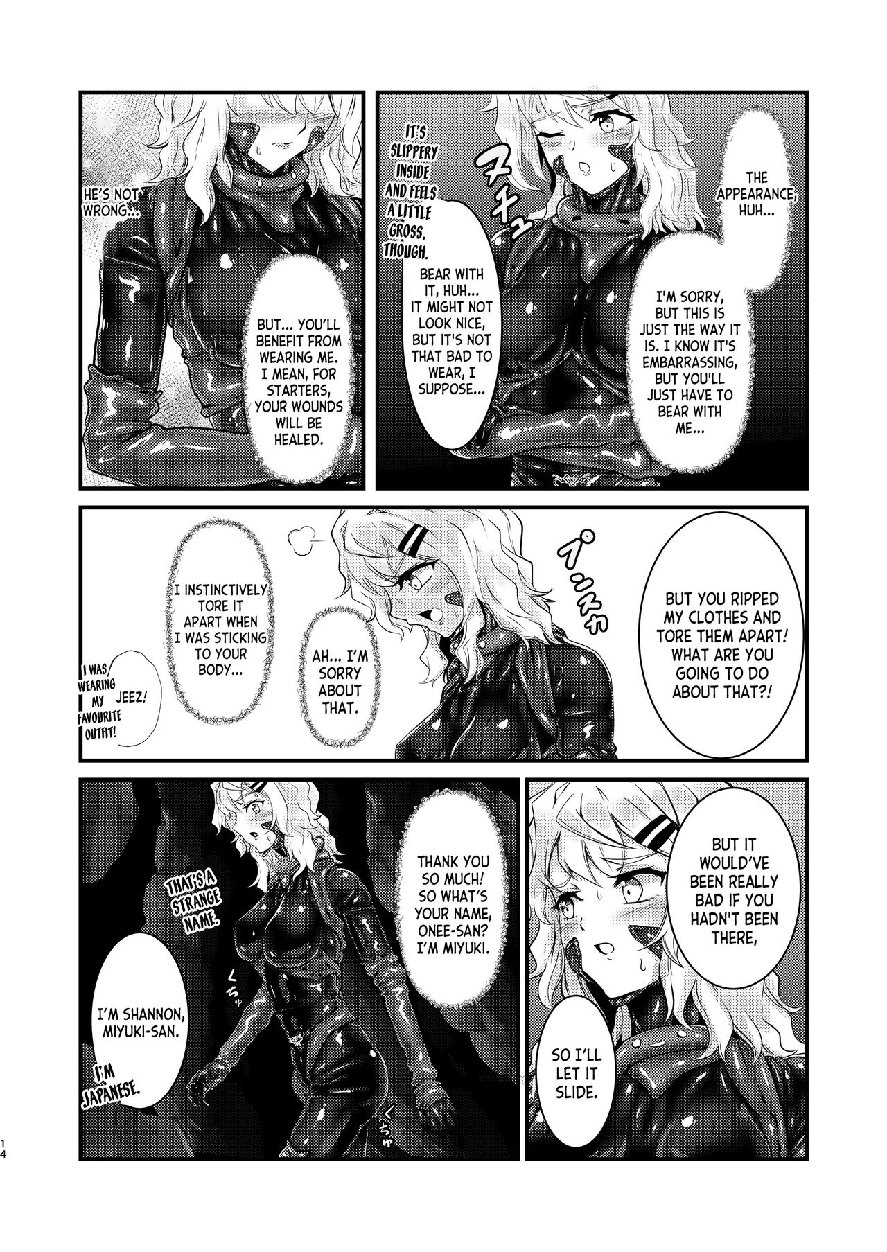 Reincarnated in Living clothes...1, 2, and 3 page 13