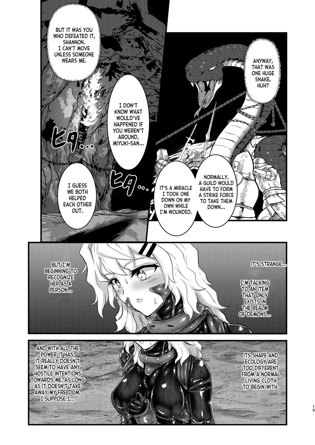Reincarnated in Living clothes...1, 2, and 3 page 14