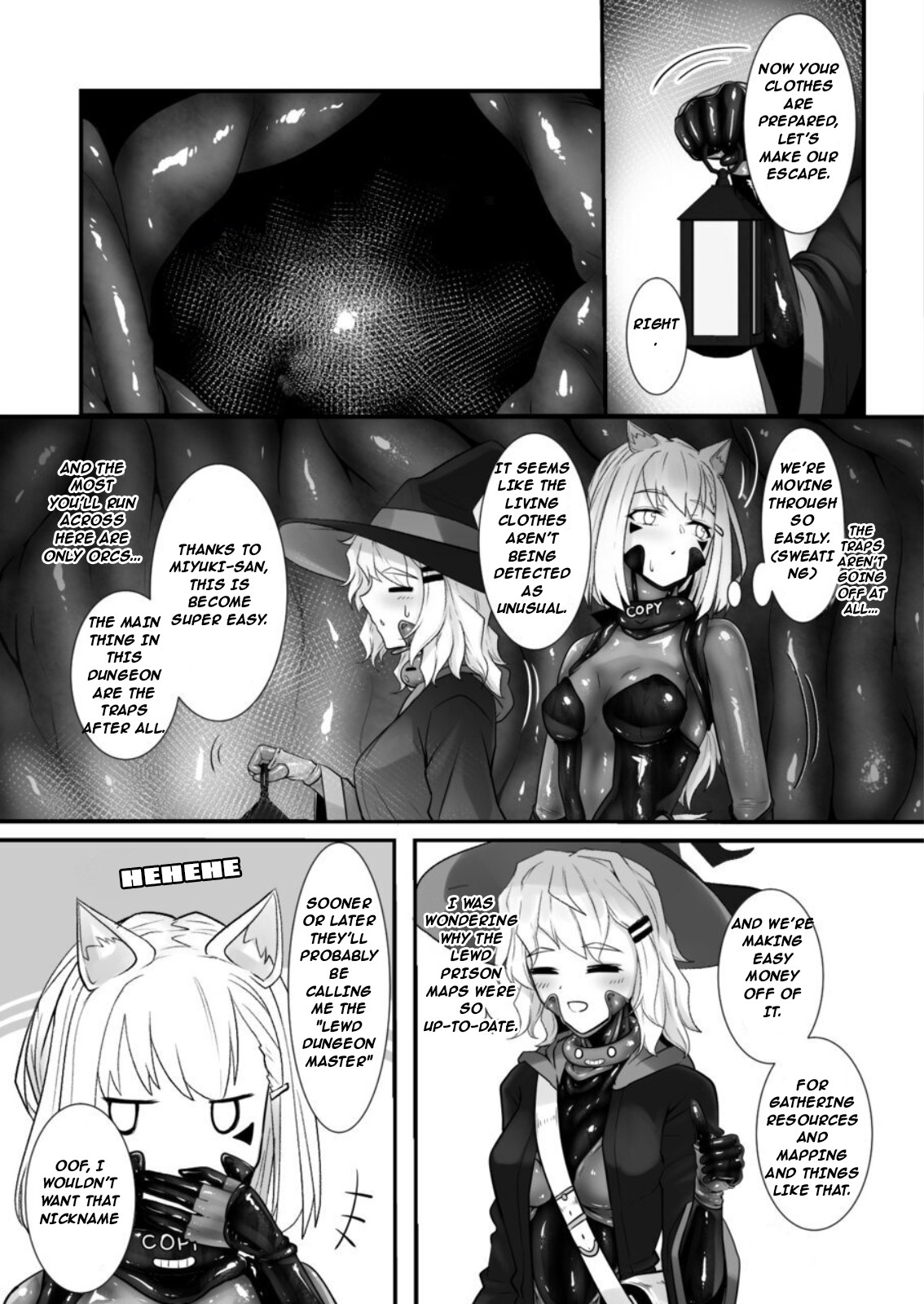 Reincarnated in Living clothes...1, 2, and 3 page 59