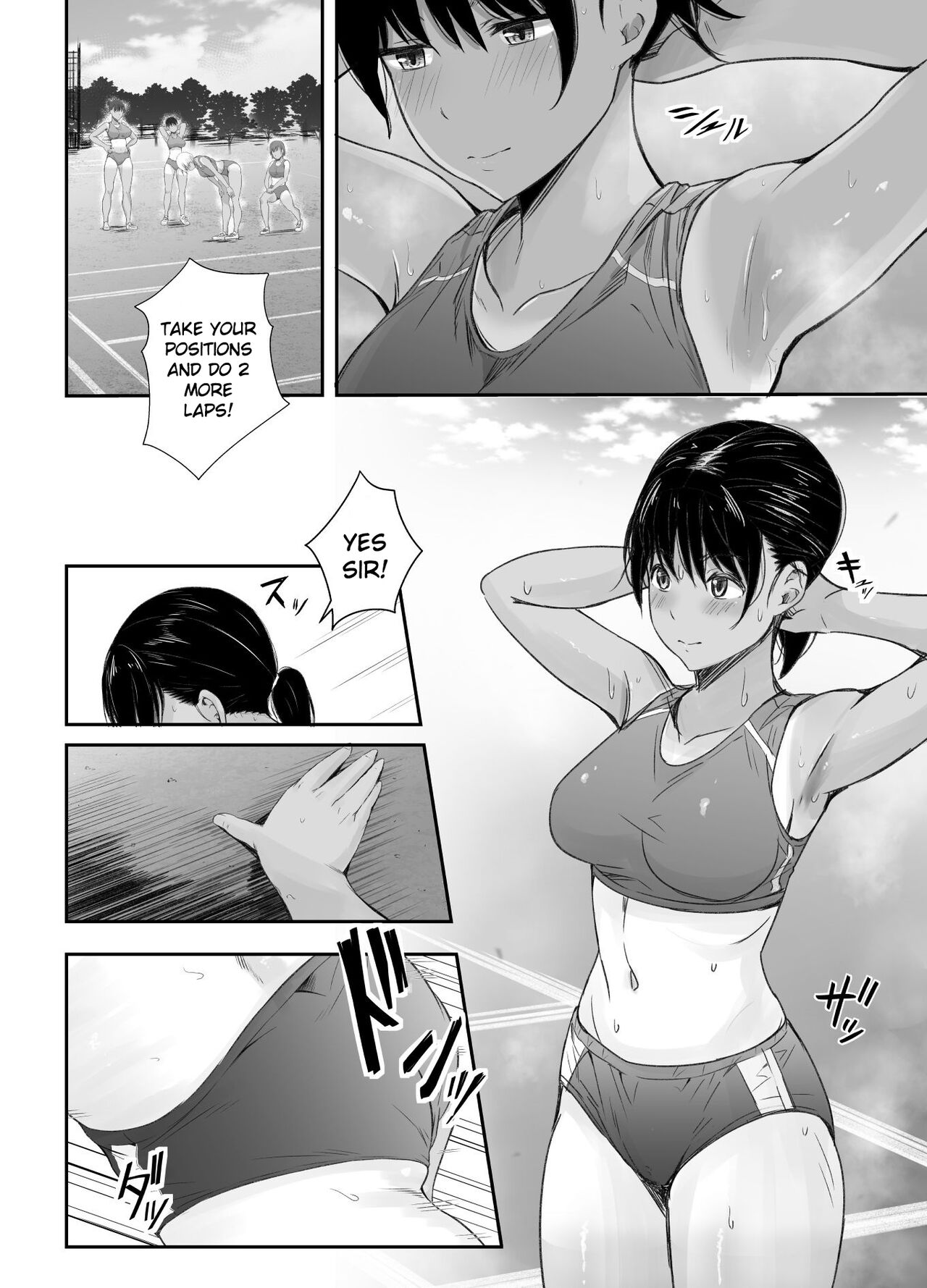 Renshuu Nesshin na Rikubu Kanojo ga Shuuchi Shidou ni Kuppuku Suru made page 3