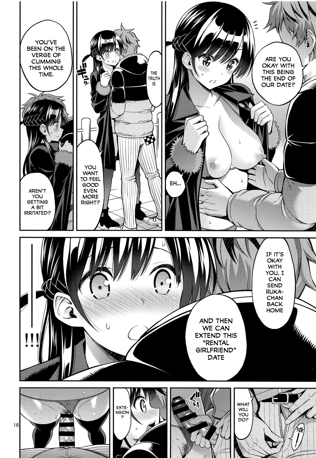 Rental Kanojo Osawari Shimasu 04 page 15