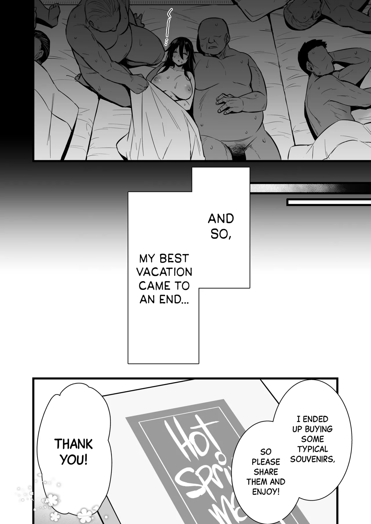 Rental Tanetsuke Oji-san 6 ~Tanetsuke Oji-san-tachi to Iku! Yari Makuri Nakadashi Rankou Onsen Ryokou~ page 49