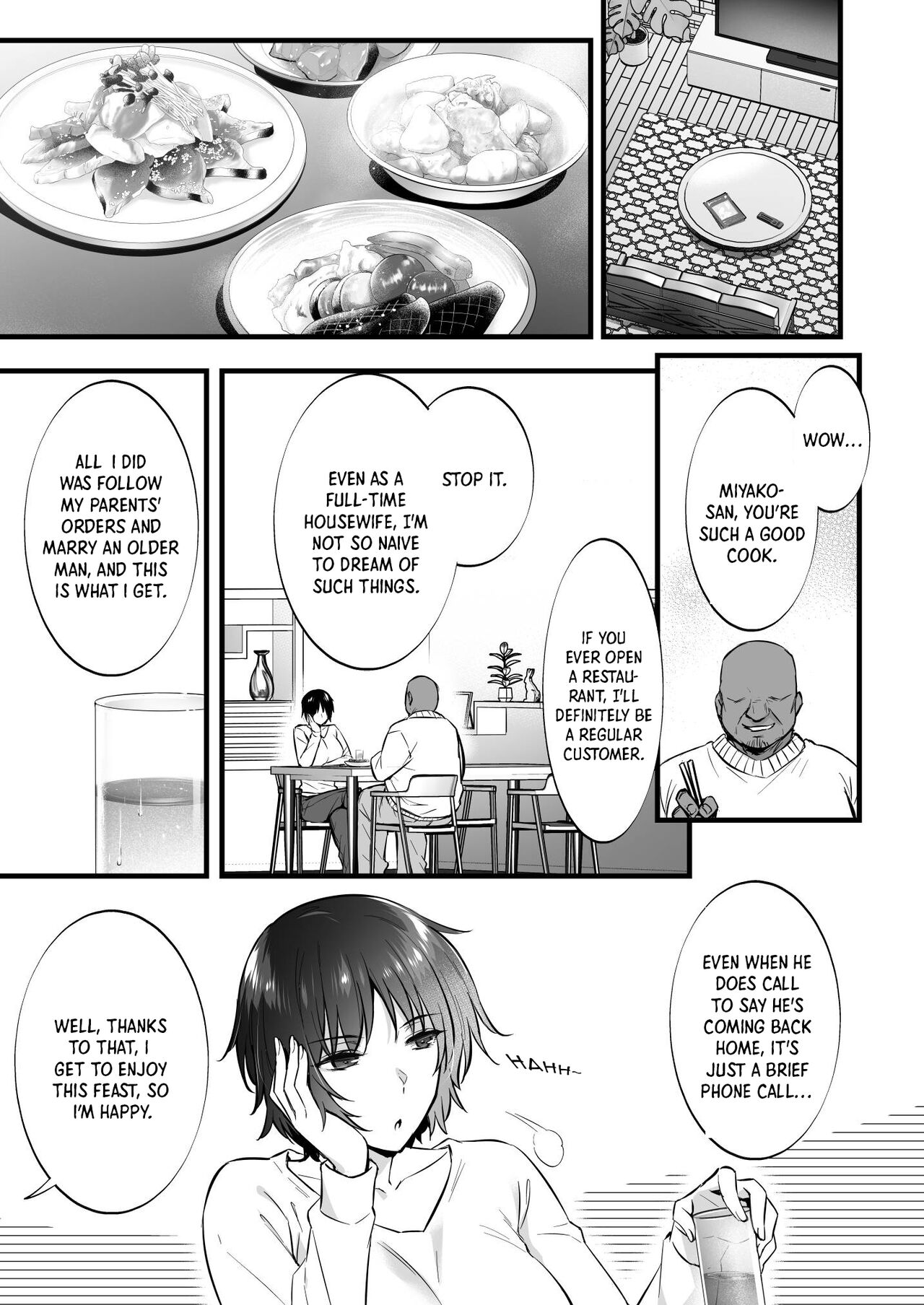 Rental Tanetsuke Ojisan 7 ~Yokkyuu Fuman no Hitozuma wa Jitaku de mo Tanetsuke Ojisan to no Uwaki Sex ni Hamerare Nukedasenai~ page 5