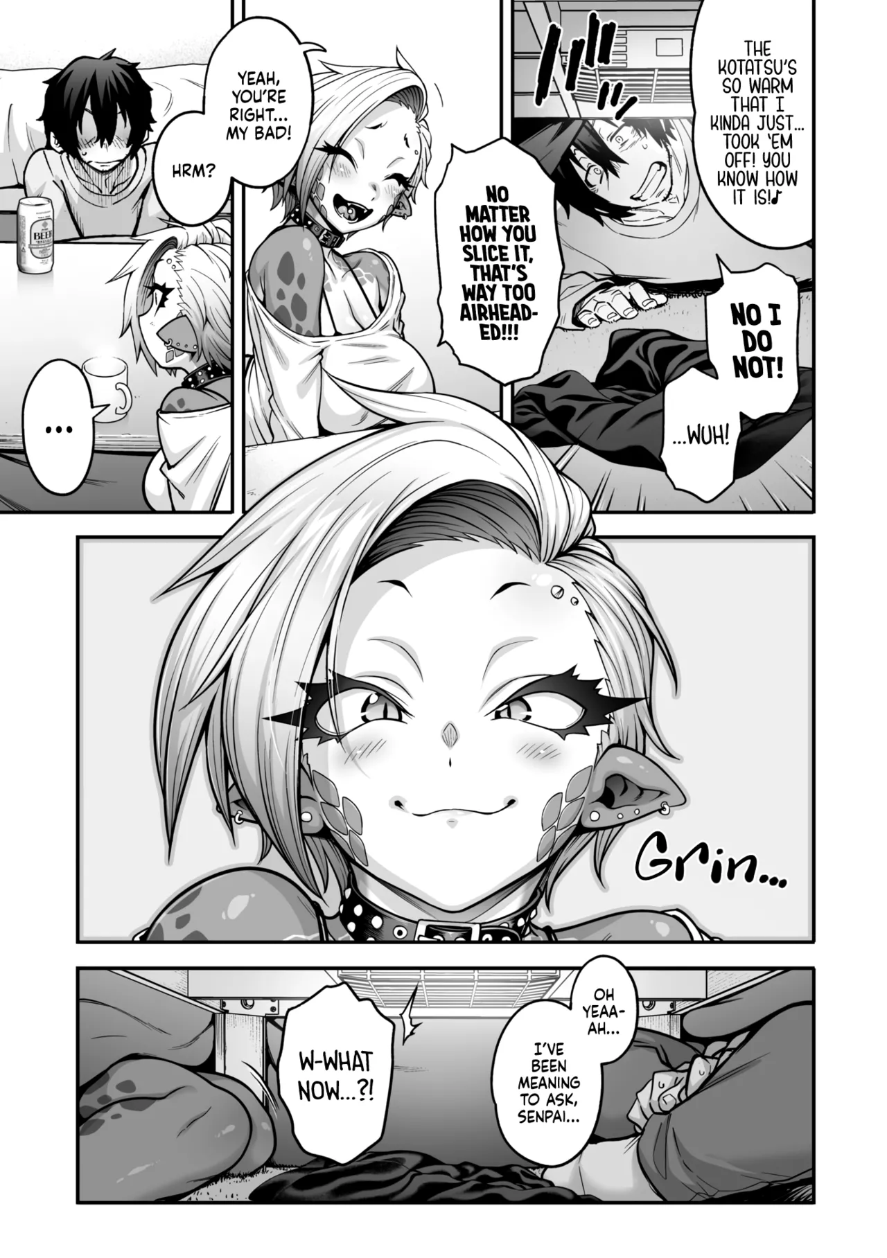 Reptile on a Snowy Night page 7