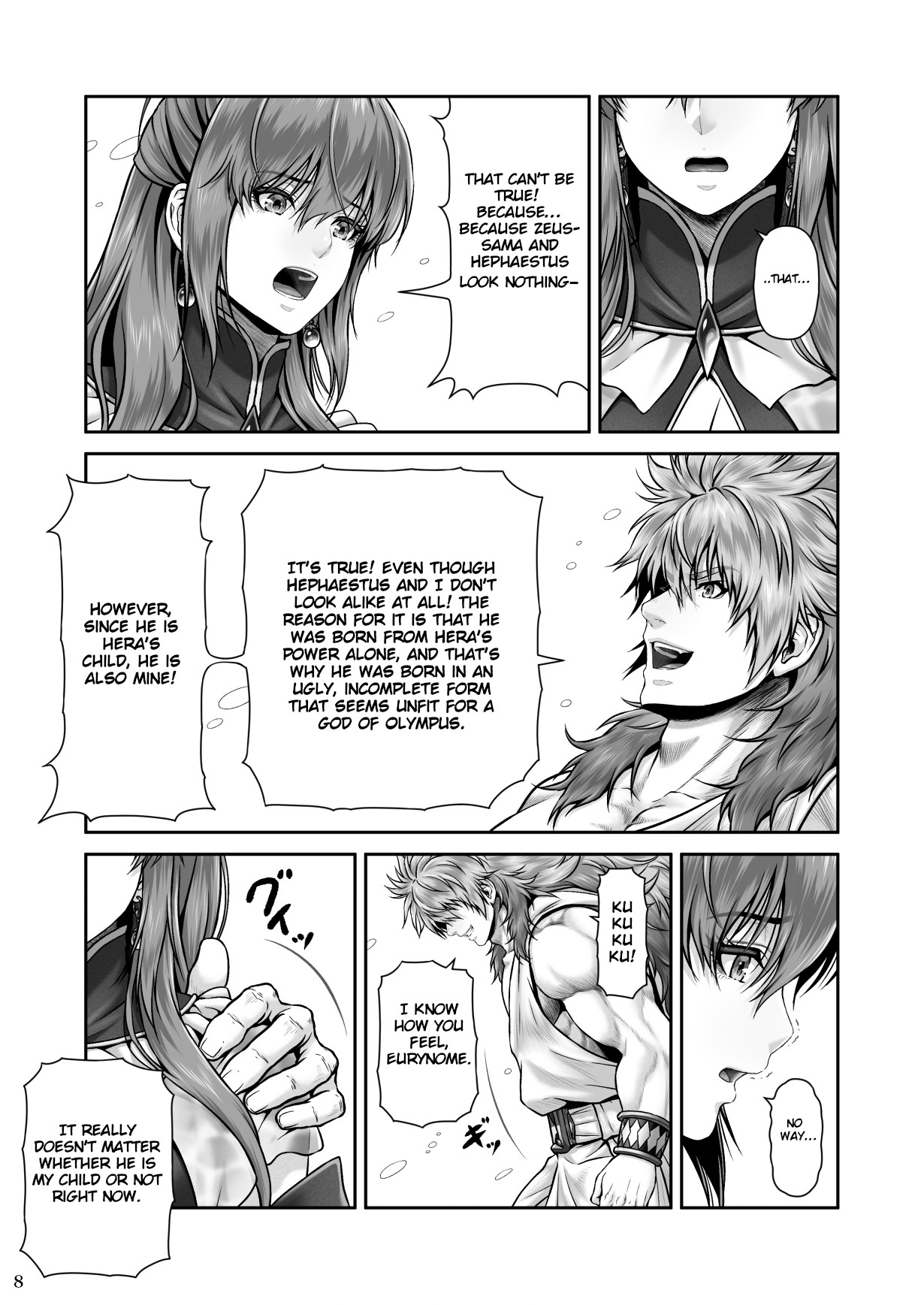 RETURN THE FAVOR ~Ai to Bouyoku no Ongaeshi~ page 10