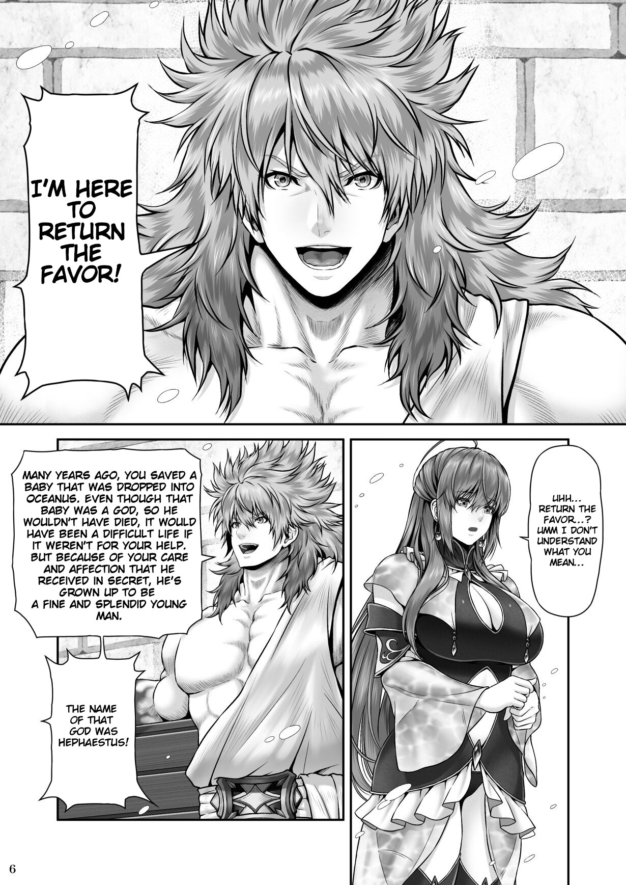 RETURN THE FAVOR ~Ai to Bouyoku no Ongaeshi~ page 8