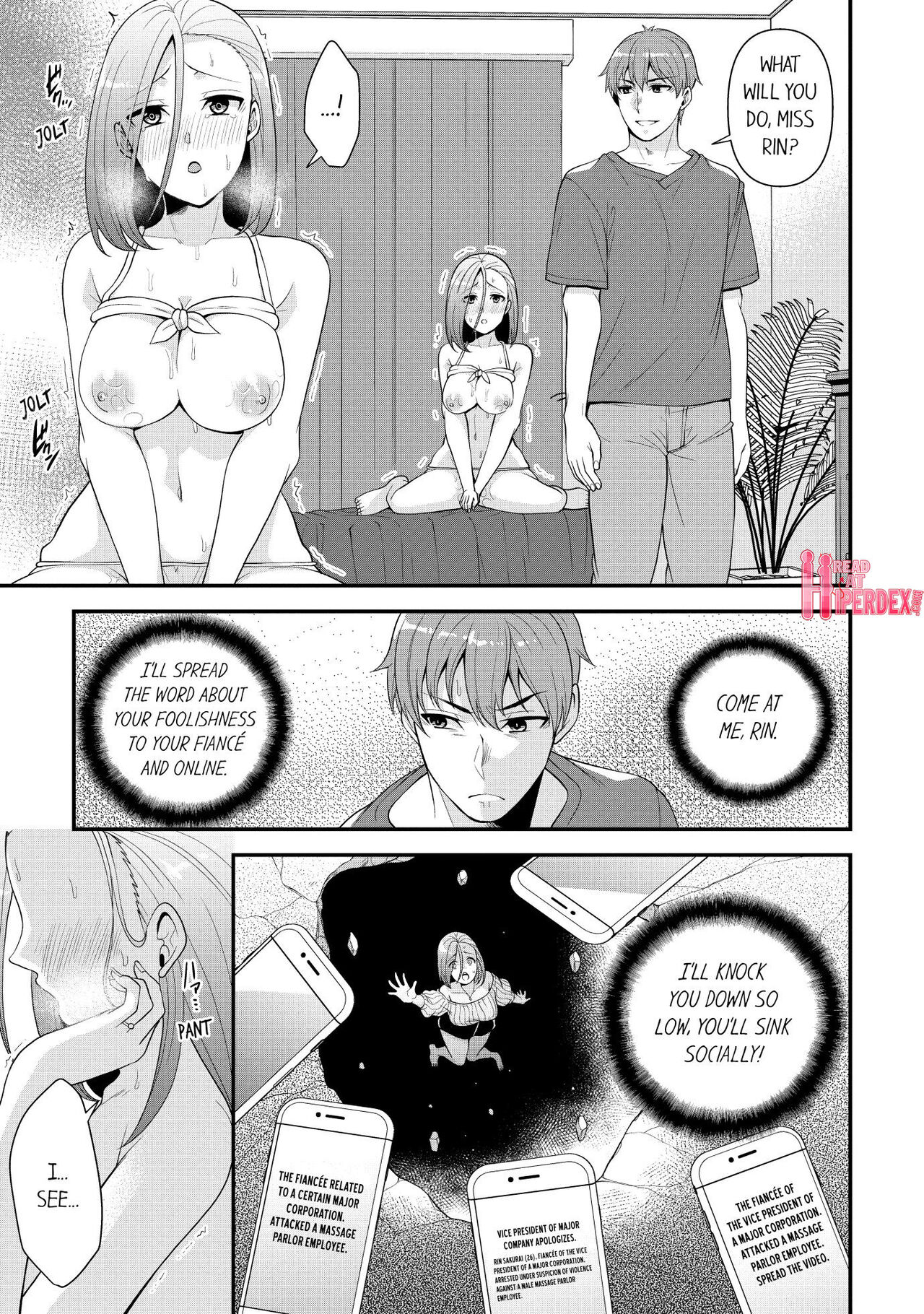 Revenge Massage: Moan More & Beg for Me! page 25