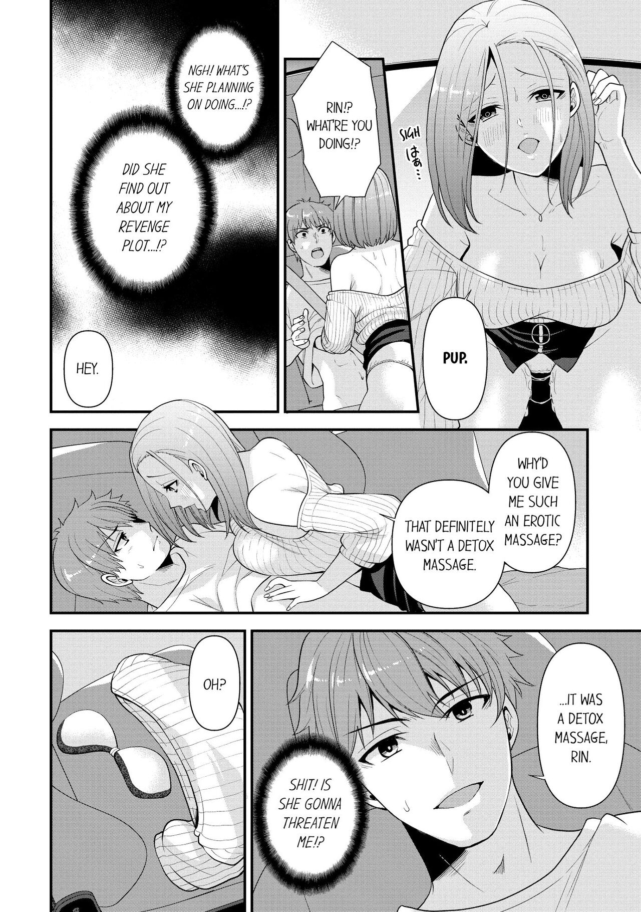 Revenge Massage: Moan More & Beg for Me! page 34