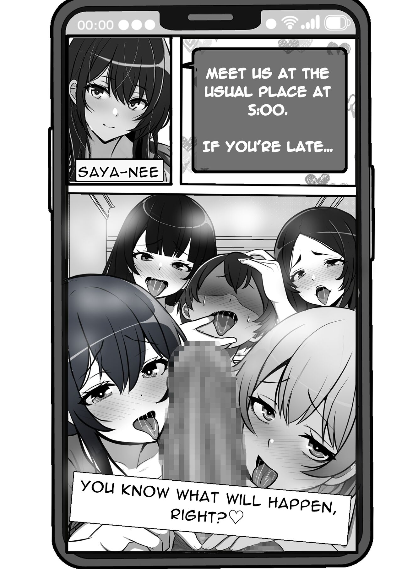 Reverse Chastity City ~The Leader of a Fuckclub That Tricked Me Into Joining Seems to Be a Virgin~ page 44