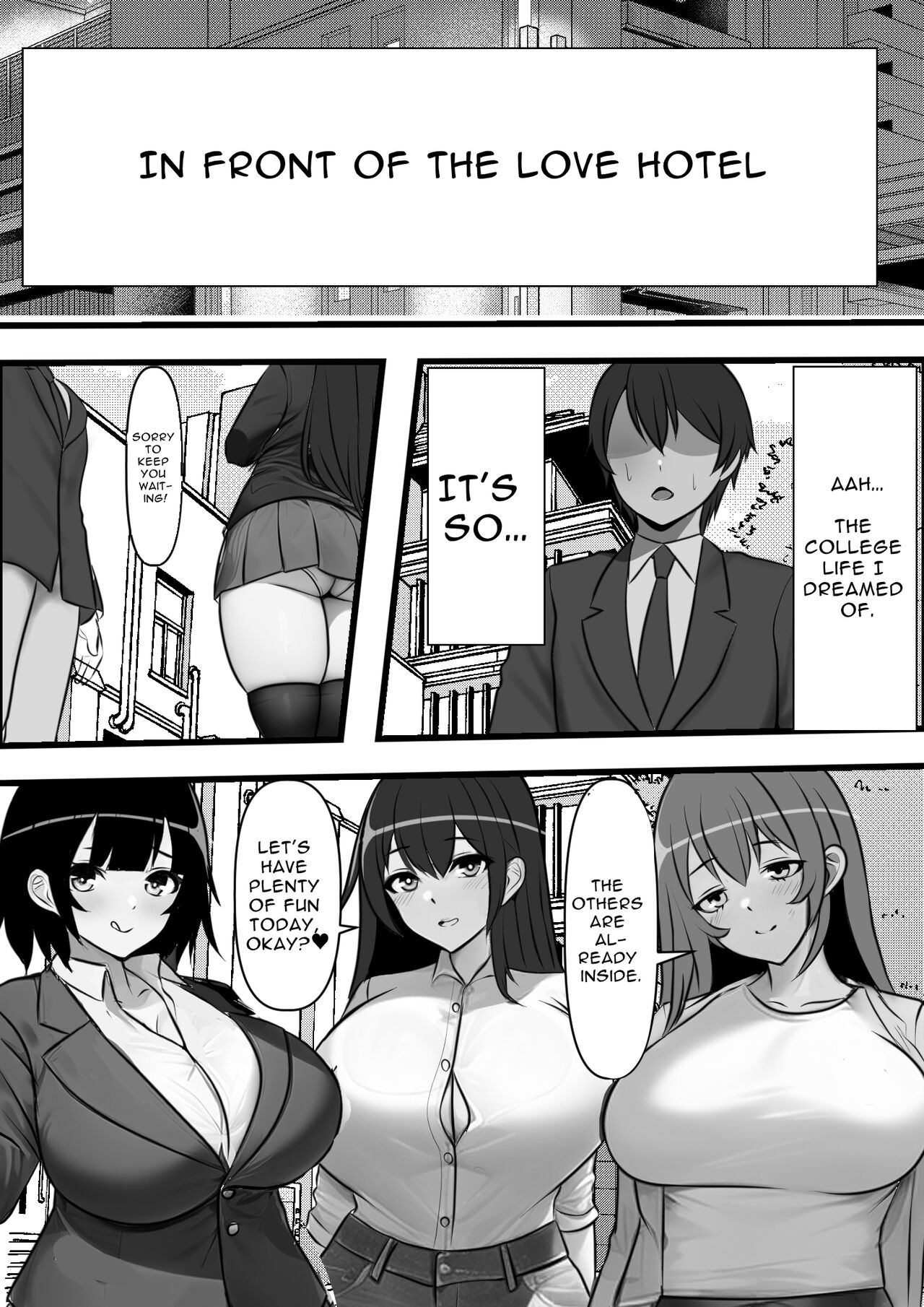 Reverse Chastity City ~The Leader of a Fuckclub That Tricked Me Into Joining Seems to Be a Virgin~ page 46