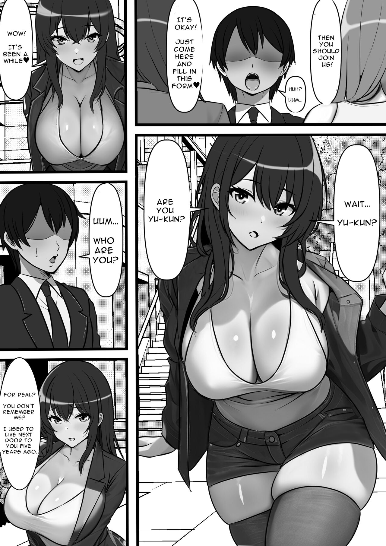 Reverse Chastity City ~The Leader of a Fuckclub That Tricked Me Into Joining Seems to Be a Virgin~ page 9