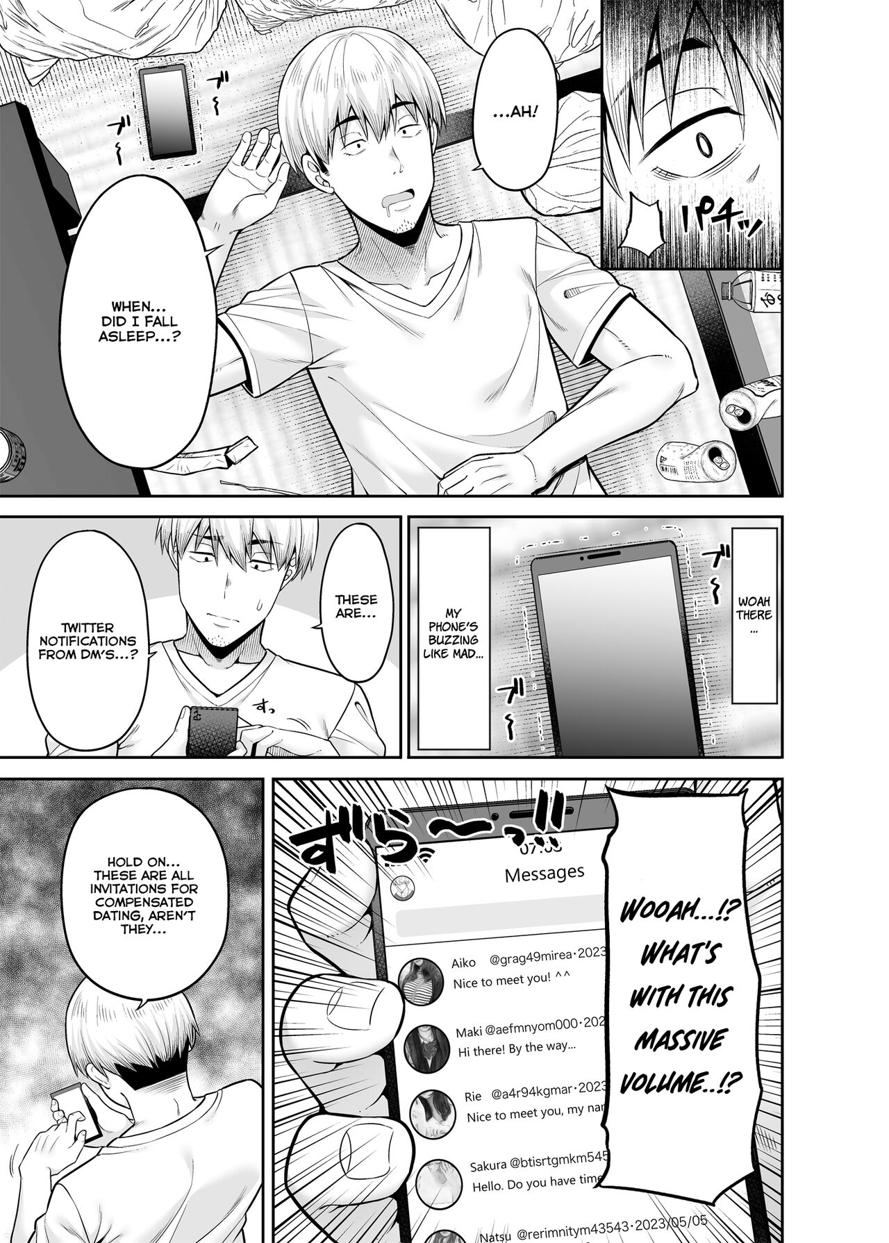 Reversed Compensated Dating ~A World Where I Get Bought~ page 4