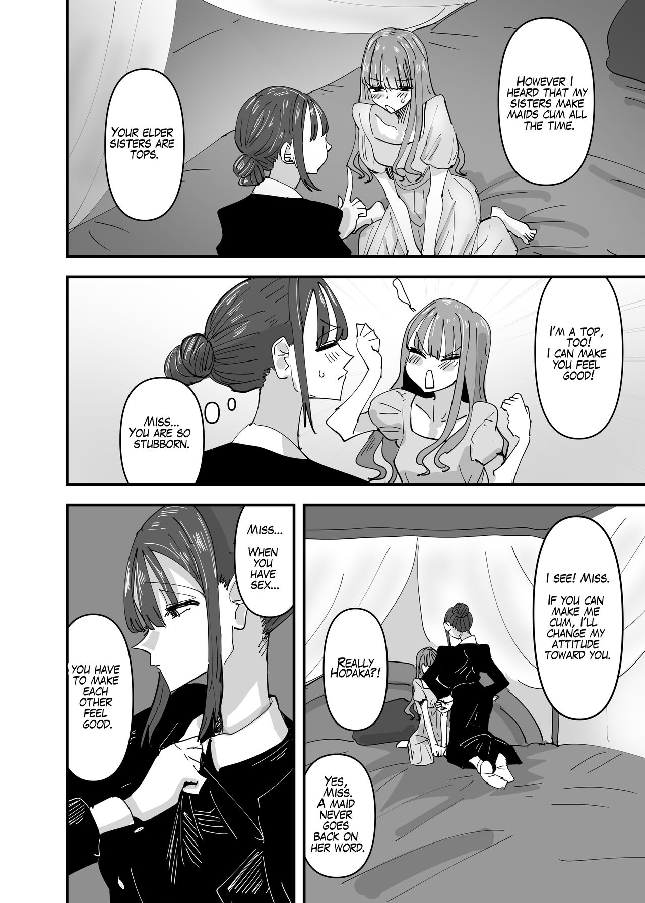 Rich Girl Wants To Teach Her Sadistic Maid A Lesson page 12