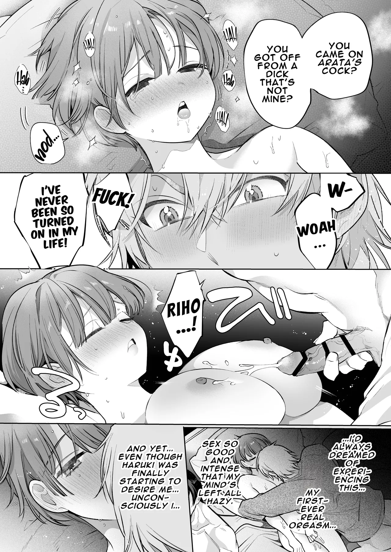 Riho NTR ~Ordered By My Husband to Get Fucked By His Colleague~ page 34