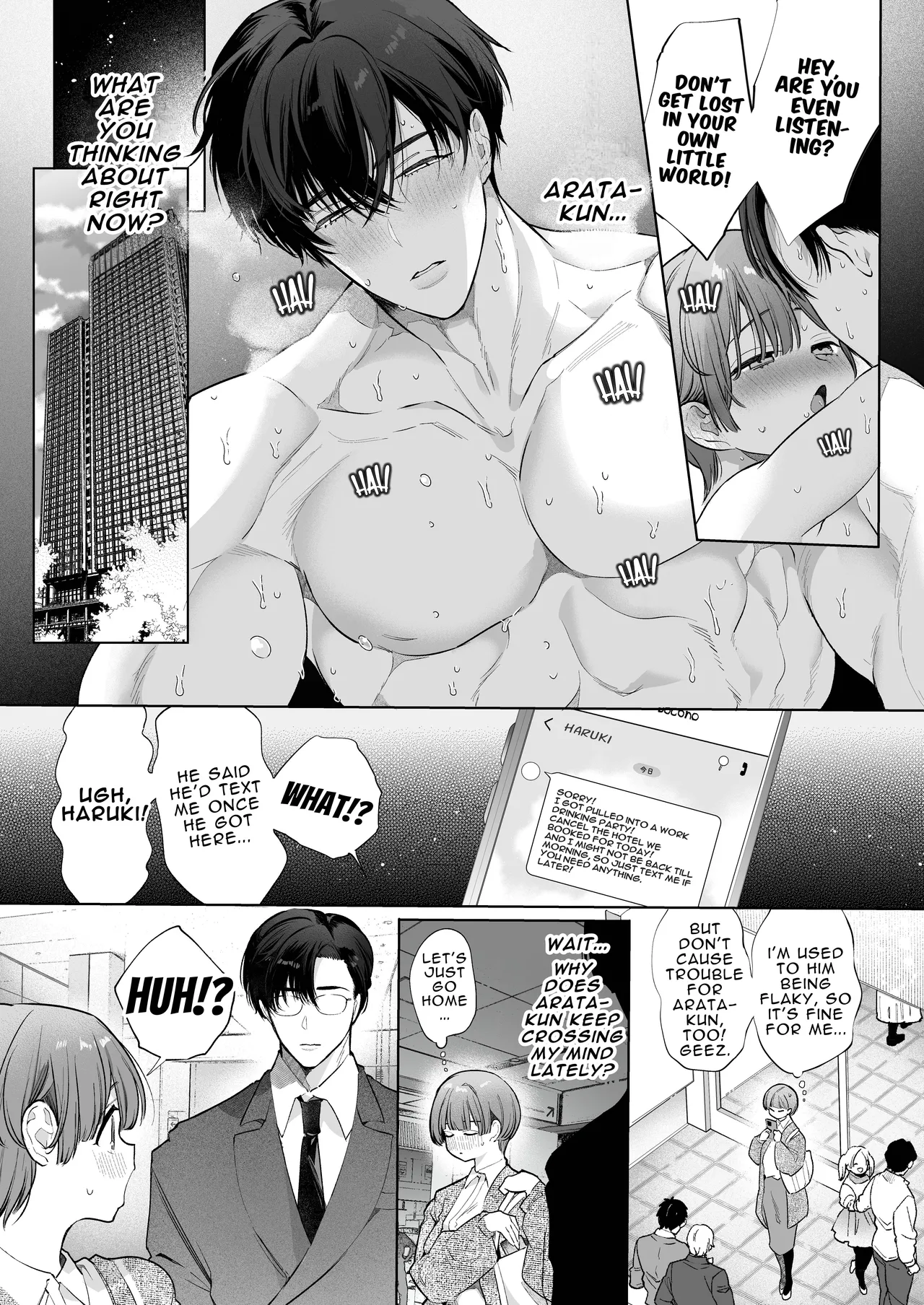 Riho NTR ~Ordered By My Husband to Get Fucked By His Colleague~ page 42