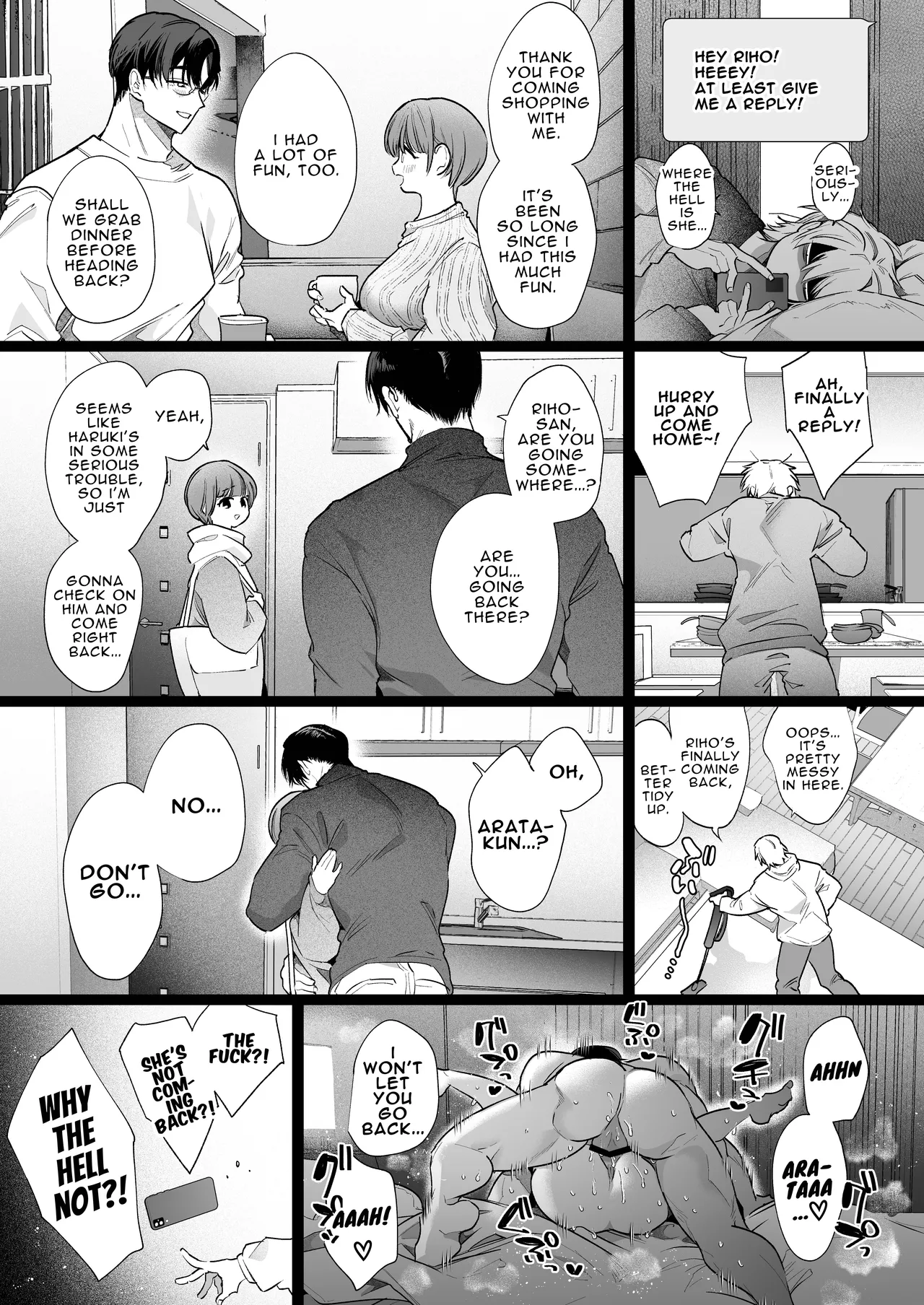 Riho NTR ~Ordered By My Husband to Get Fucked By His Colleague~ page 76