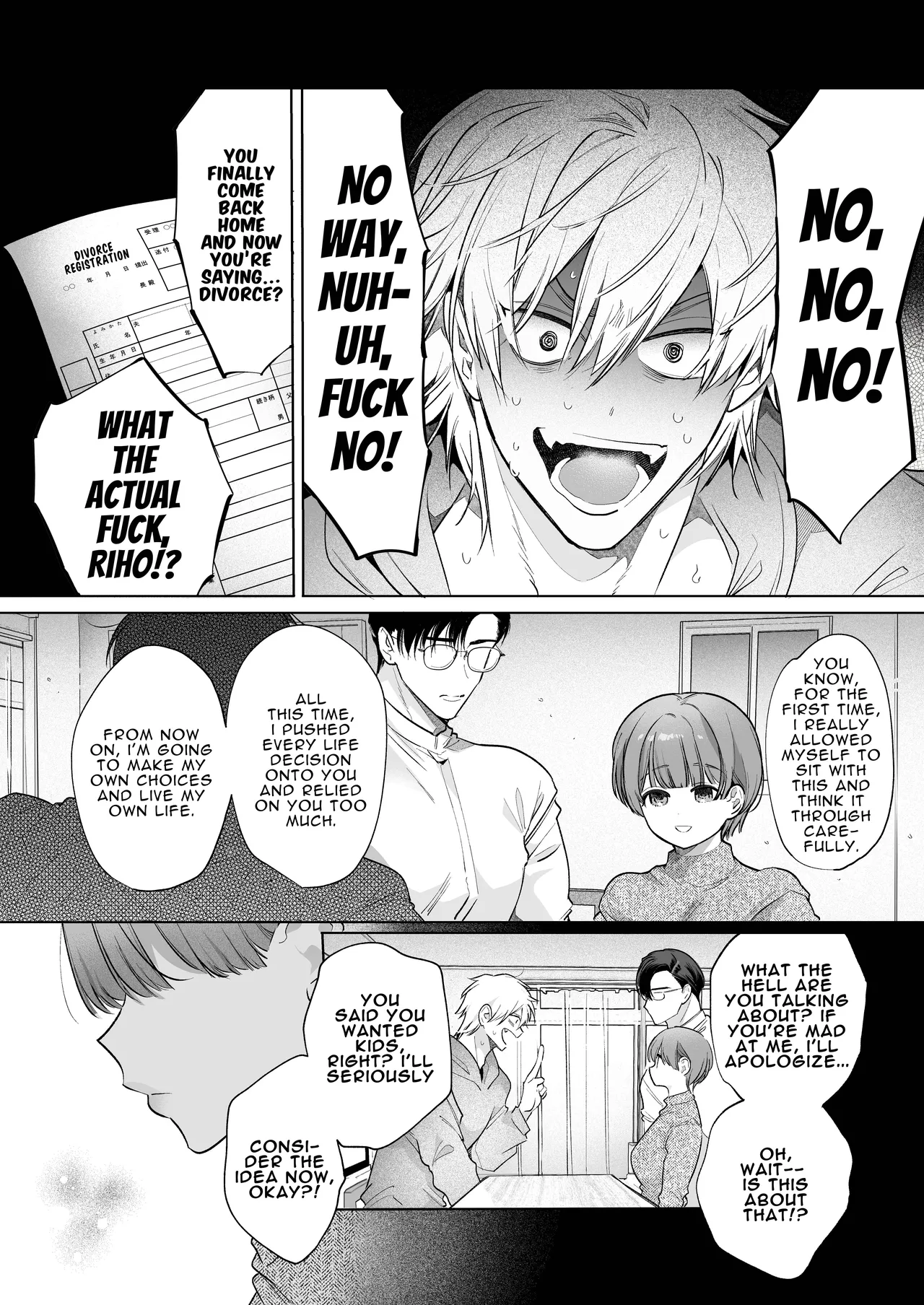 Riho NTR ~Ordered By My Husband to Get Fucked By His Colleague~ page 79
