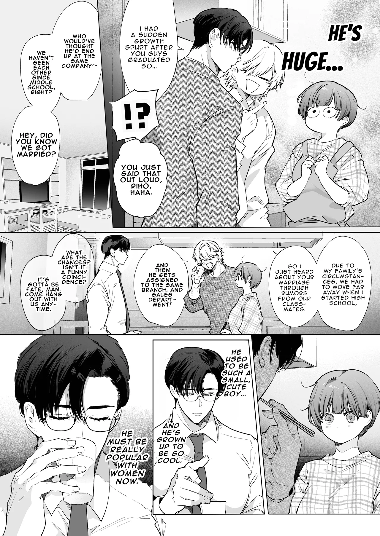 Riho NTR ~Ordered By My Husband to Get Fucked By His Colleague~ page 9