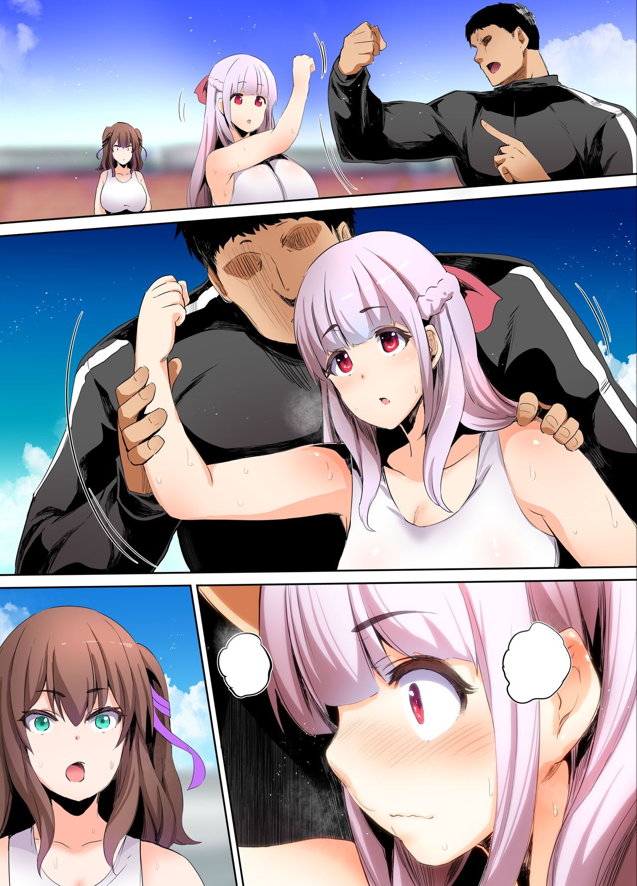 Rikujoubu Buchou to Fukubuchou wa Ore no Nama Onaho!!! page 34
