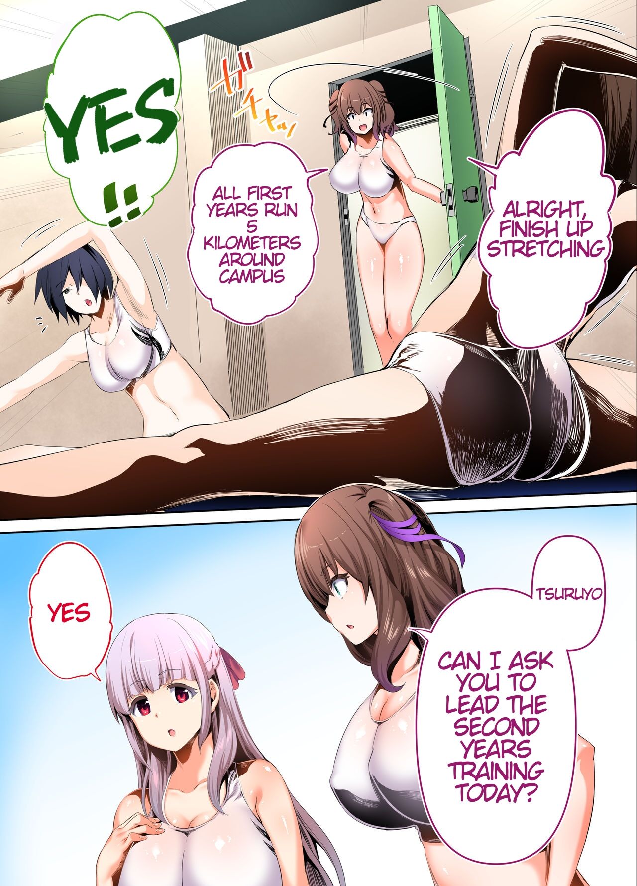 Rikujoubu Buchou to Fukubuchou wa Ore no Nama Onaho!!! page 44