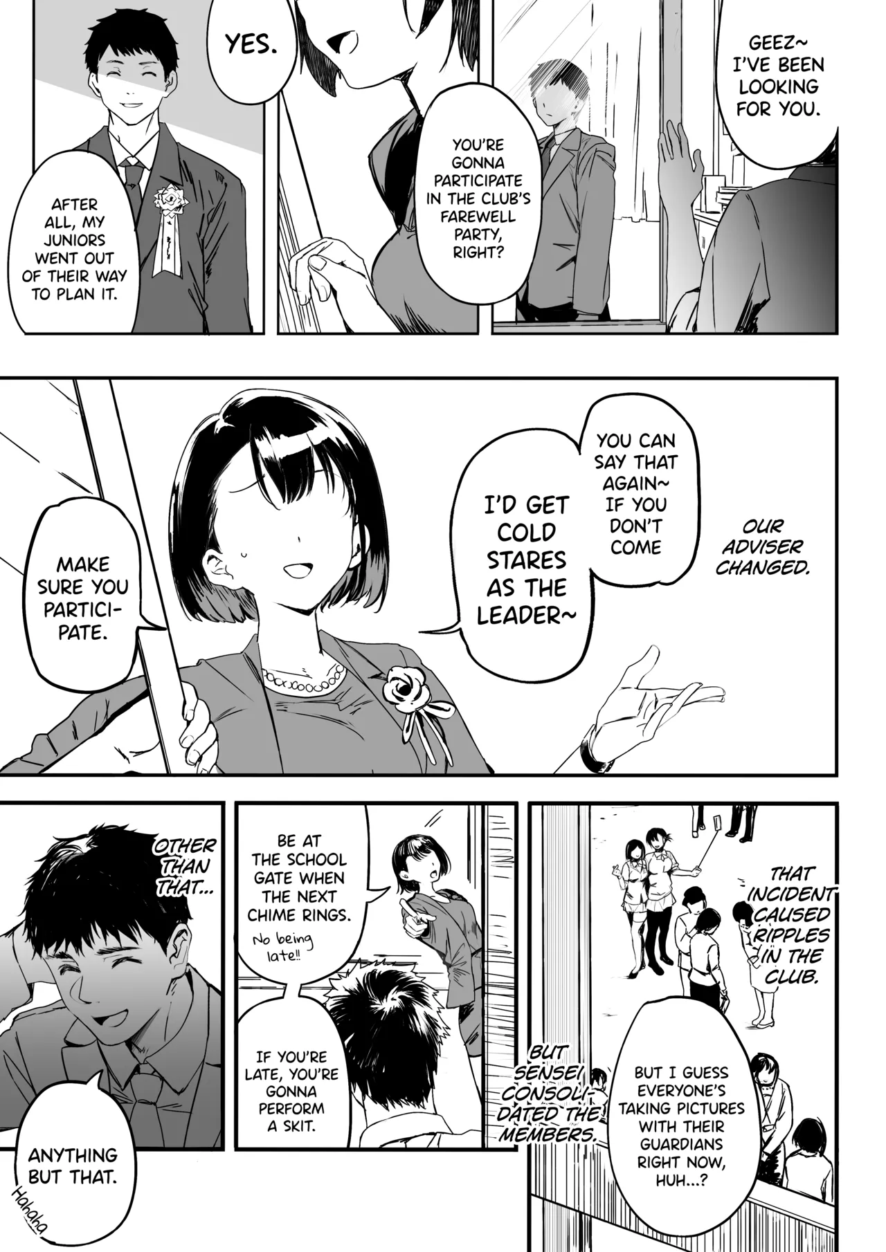 Rikujoubu no Bokukko Doukyuusei ga Chuunen Komon ni Mesu ni Sareru Ichibu Shijuu page 104