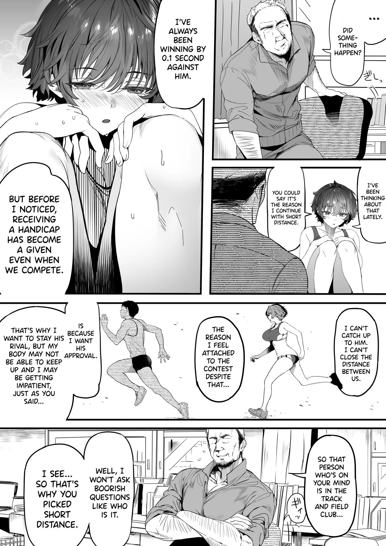 Rikujoubu no Bokukko Doukyuusei ga Chuunen Komon ni Mesu ni Sareru Ichibu Shijuu page 12