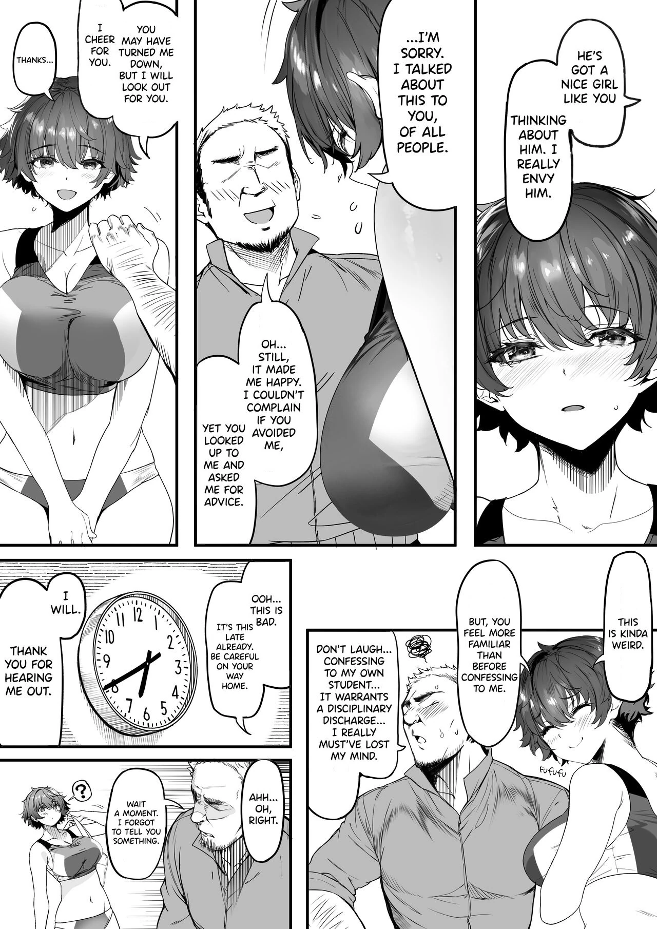 Rikujoubu no Bokukko Doukyuusei ga Chuunen Komon ni Mesu ni Sareru Ichibu Shijuu page 13