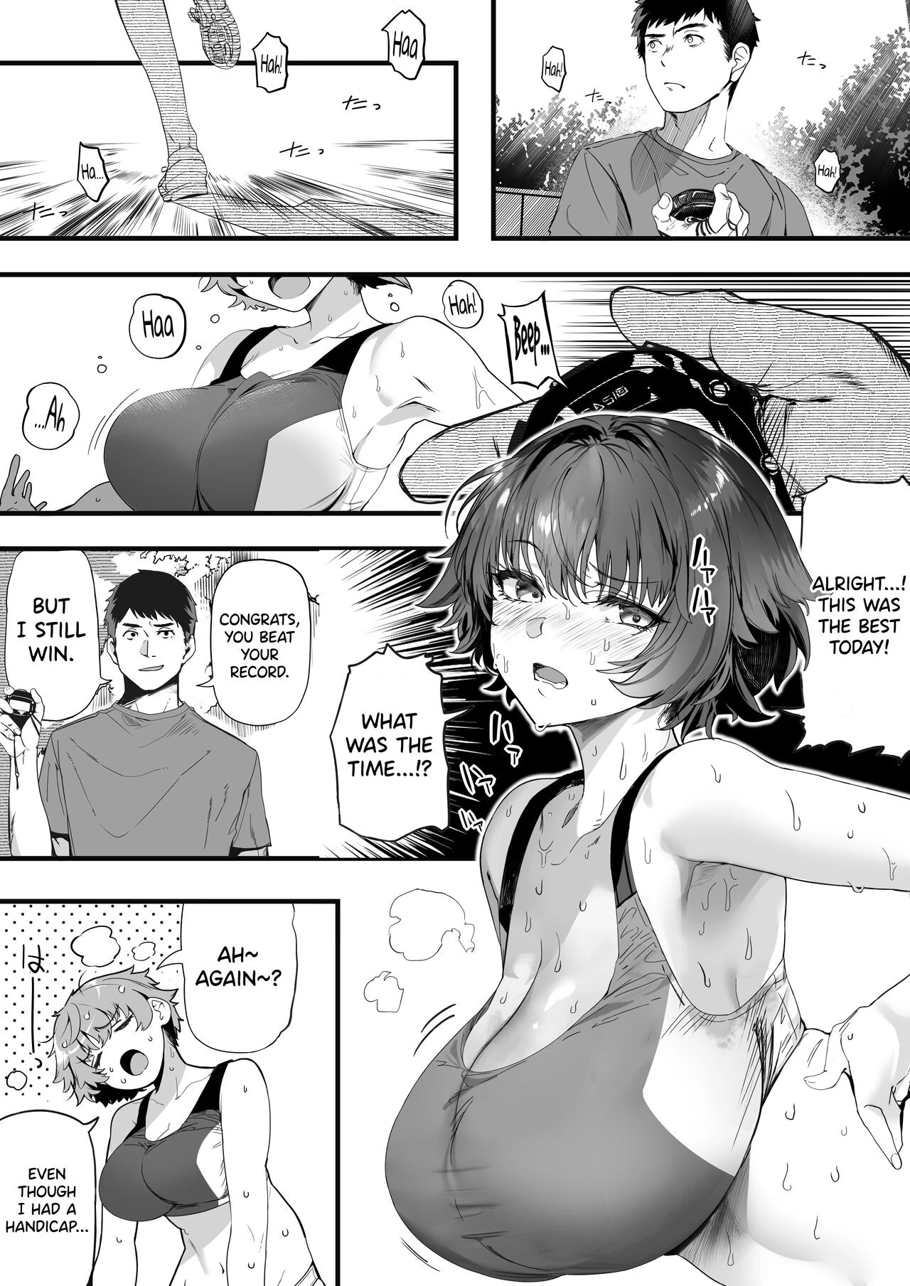 Rikujoubu no Bokukko Doukyuusei ga Chuunen Komon ni Mesu ni Sareru Ichibu Shijuu page 4