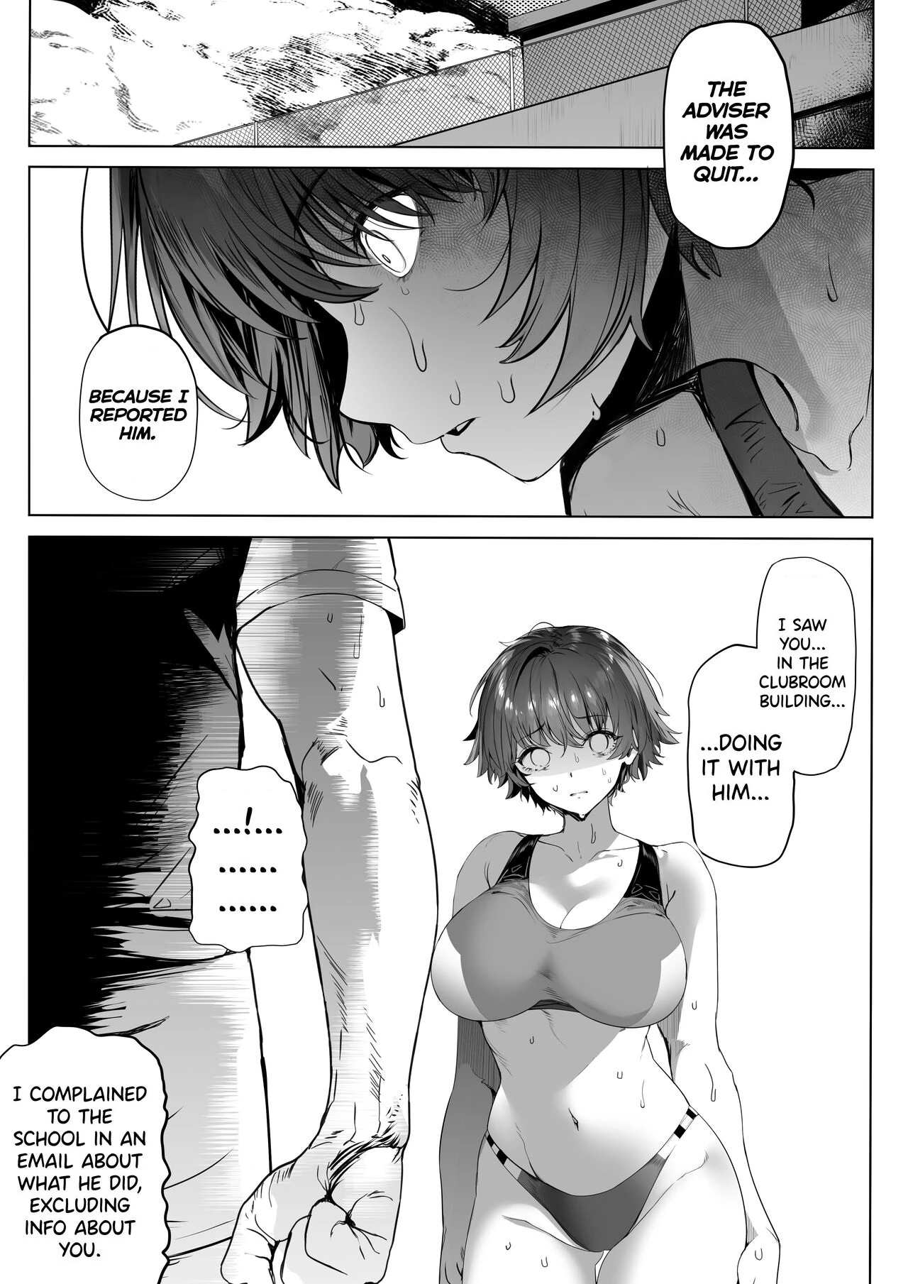 Rikujoubu no Bokukko Doukyuusei ga Chuunen Komon ni Mesu ni Sareru Ichibu Shijuu page 76