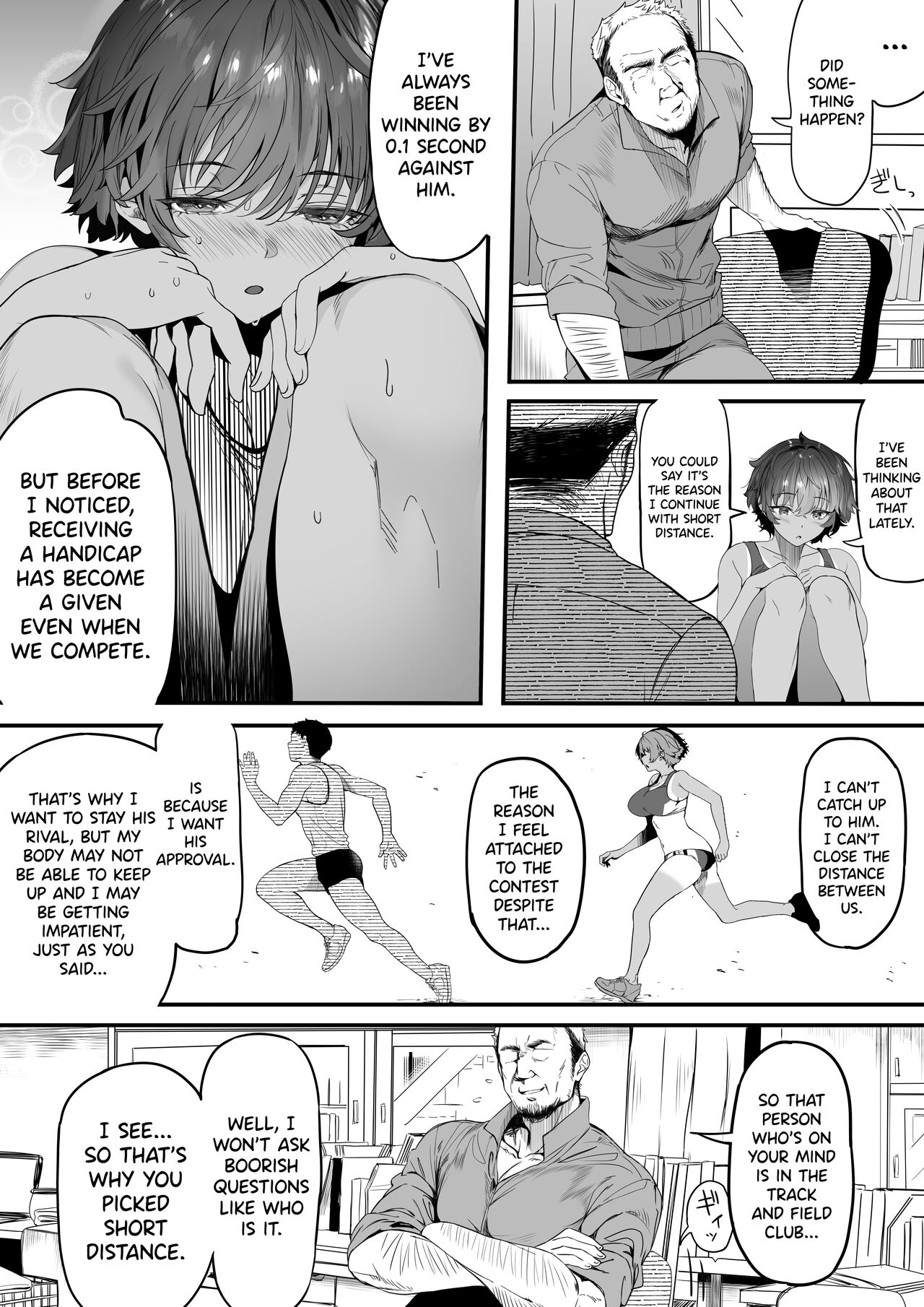 Rikujoubu no Bokukko Doukyuusei ga Chuunen Komon ni Mesu ni Sareru Ichibu Shijuu page 12