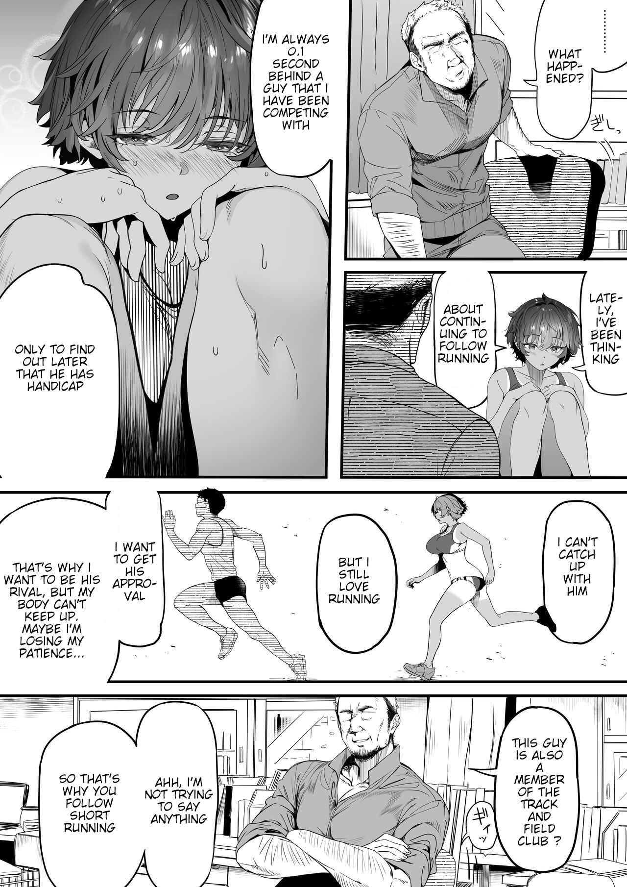 Rikujoubu no Bokukko Doukyuusei ga Chuunen Komon ni Mesu ni Sareru Ichibu Shijuu page 12