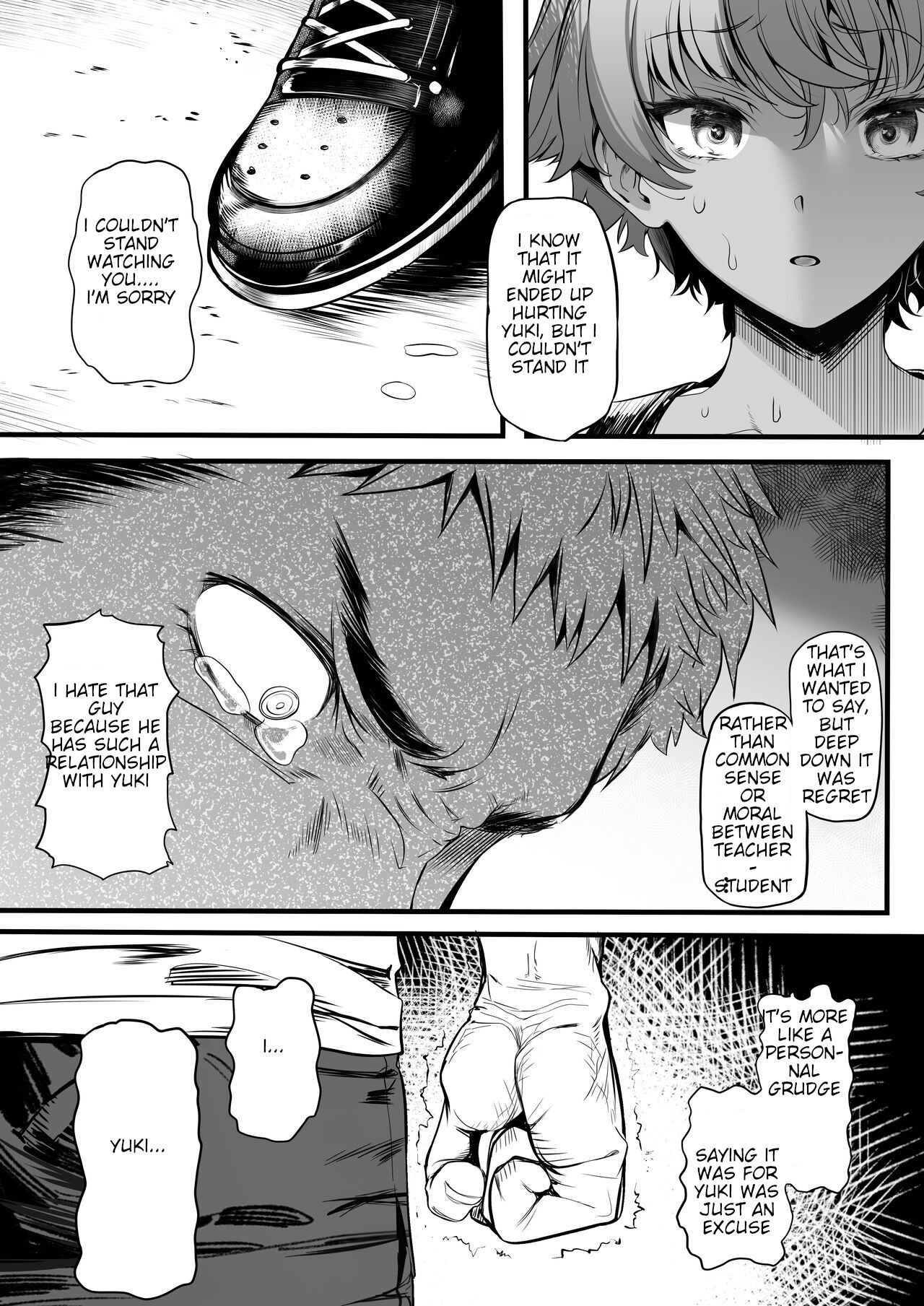 Rikujoubu no Bokukko Doukyuusei ga Chuunen Komon ni Mesu ni Sareru Ichibu Shijuu page 77