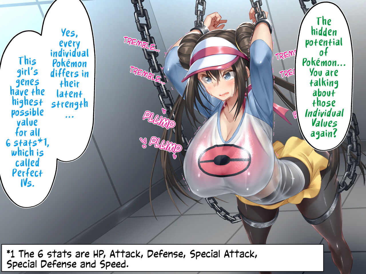 Rosa's Womb Is A Master Ball! Laying Lots Of Eggs With 100% Catch And Fertilization Rate IV Breeding! page 8