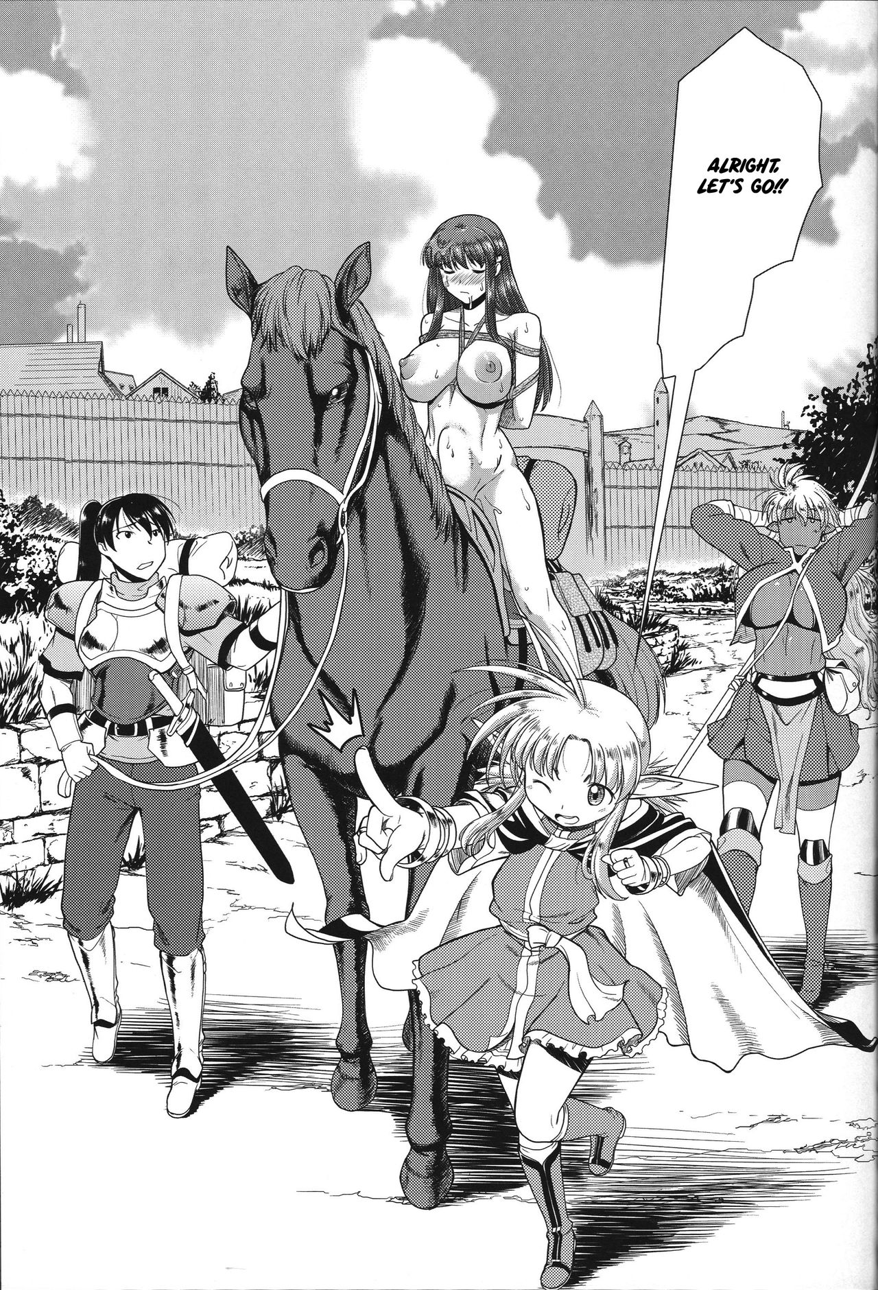 Roshutsu Kairaku ni Kusshite Mesu Ochi Shita Sugata Minna ni Mirarechatte Watashi Korekara Dousurun daro? [English] =White Symphony= page 25
