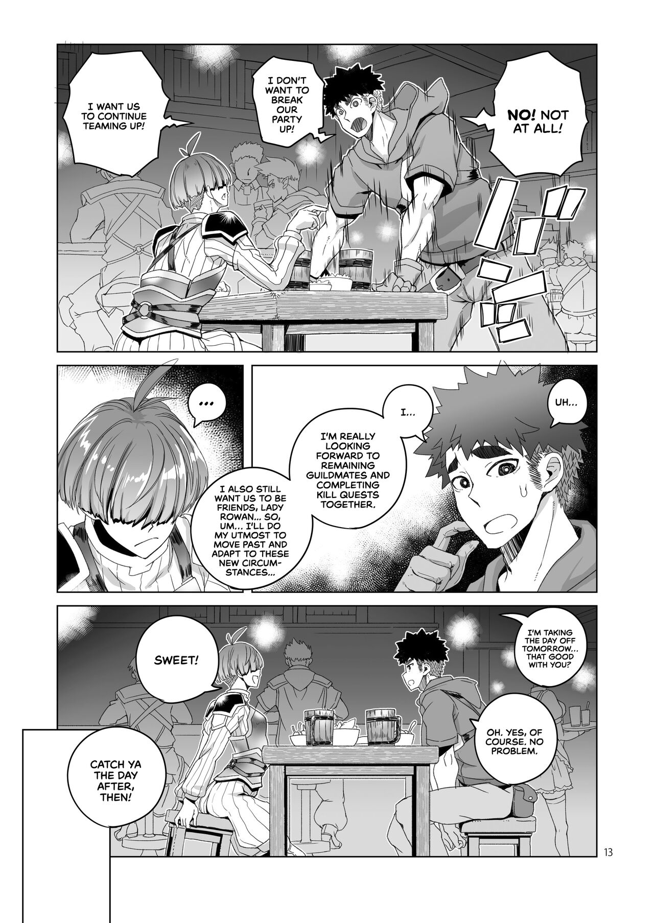 Rowan, the Swordswoman in Plain Sight page 12