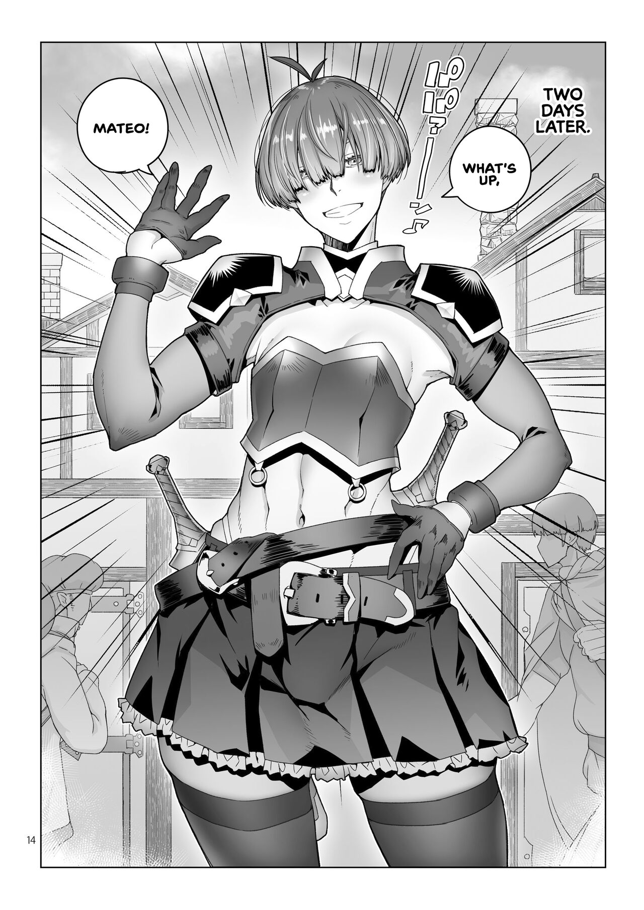 Rowan, the Swordswoman in Plain Sight page 13