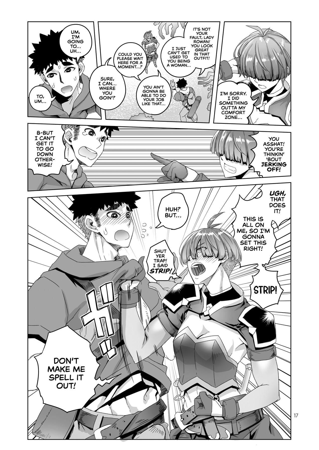 Rowan, the Swordswoman in Plain Sight page 16