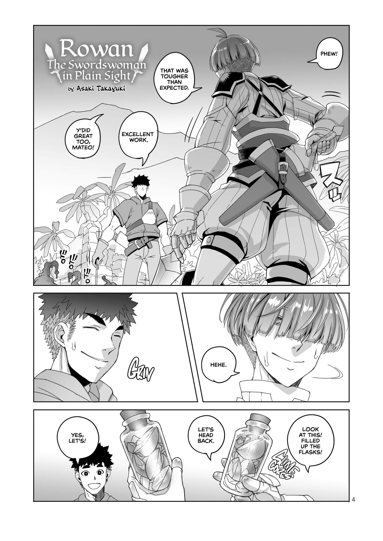 Rowan, the Swordswoman in Plain Sight page 3