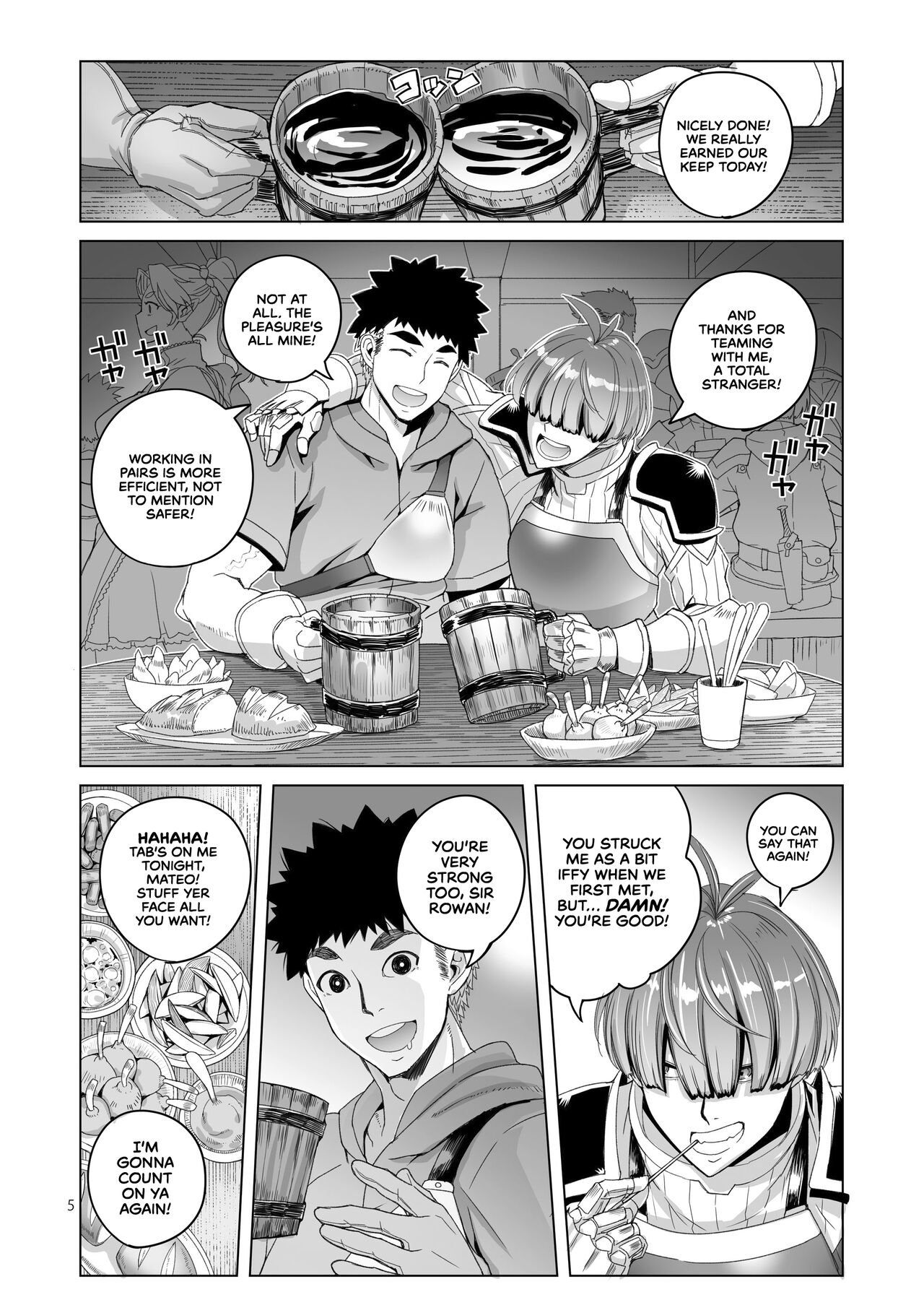 Rowan, the Swordswoman in Plain Sight page 4