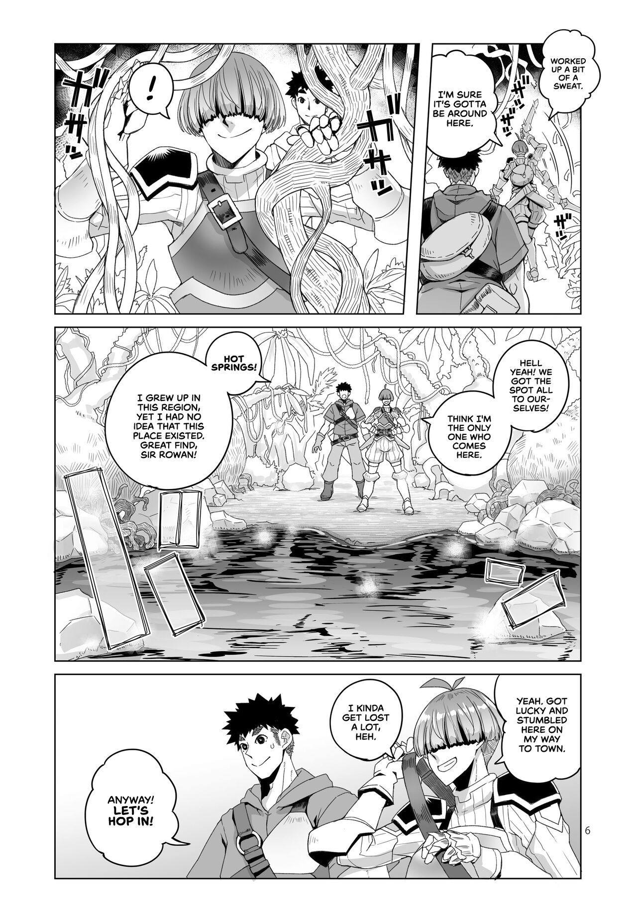 Rowan, the Swordswoman in Plain Sight page 5
