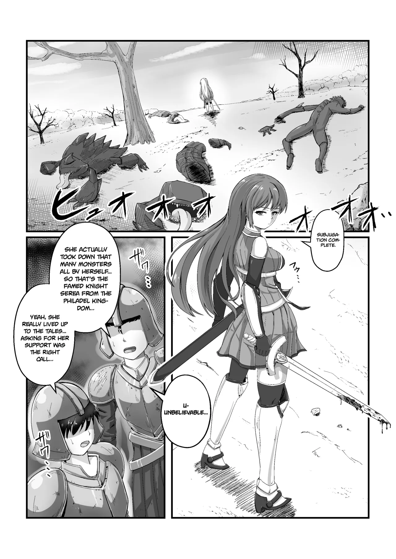Royal Knight’s Milking Tentacle Tease to Ecstasy page 4