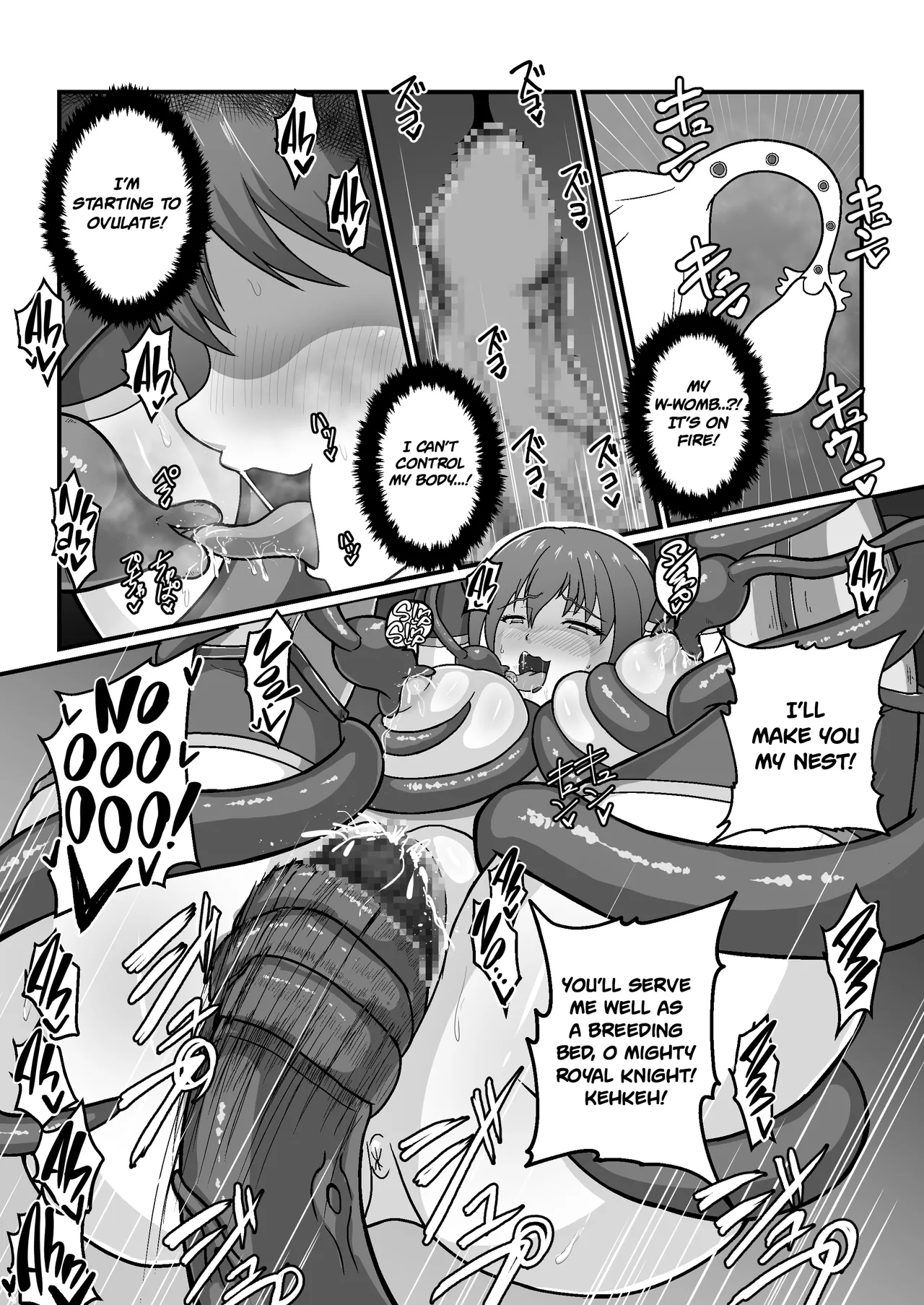 Royal Knight’s Milking Tentacle Tease to Ecstasy page 46