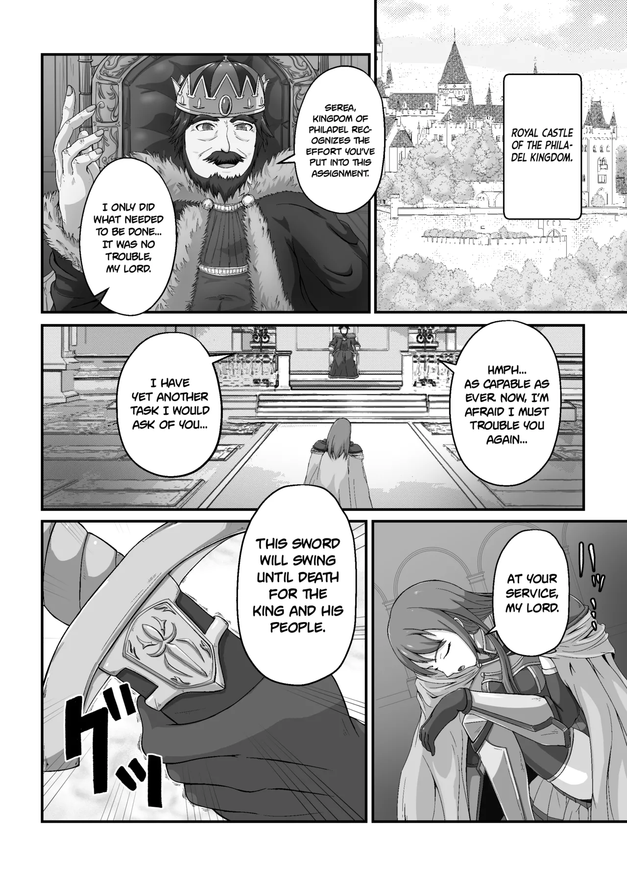 Royal Knight’s Milking Tentacle Tease to Ecstasy page 5