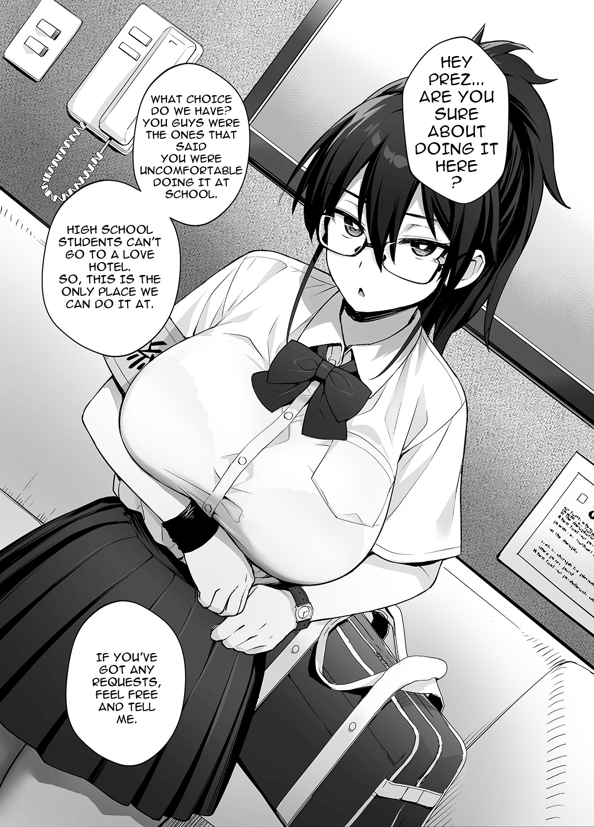 Rumor Has It That the New President of the Disciplinary Committee Has a Huge Rack 1-2 page 41