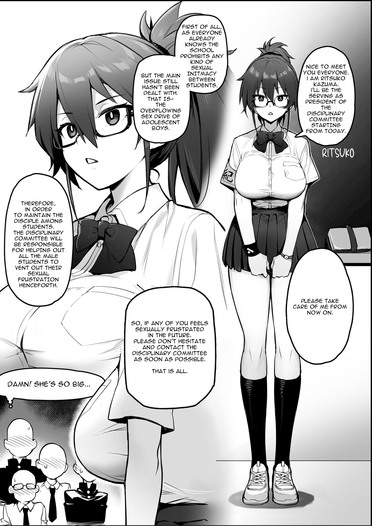 Rumor Has It That the New President of the Disciplinary Committee Has a Huge Rack 1-2 page 6