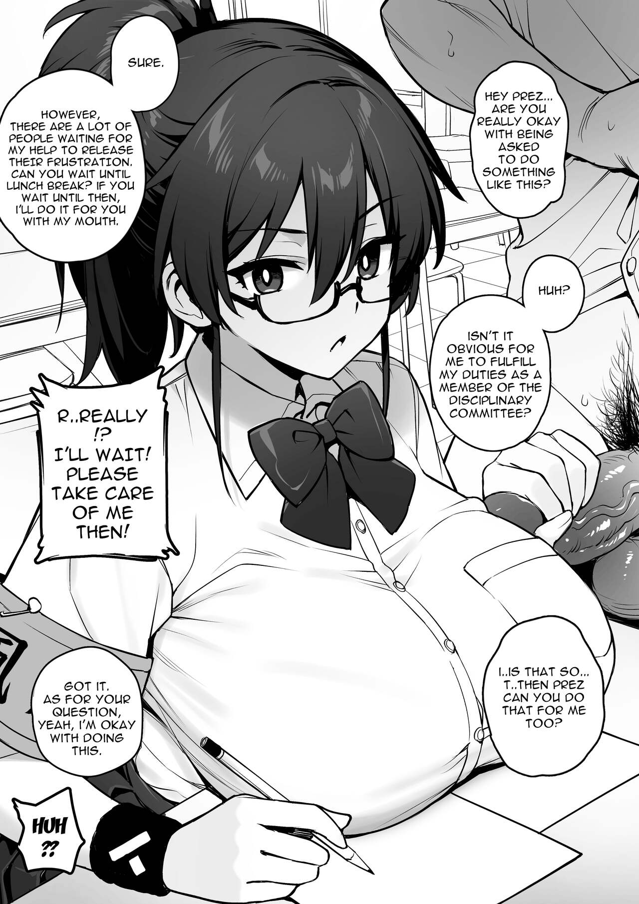 Rumor Has It That the New President of the Disciplinary Committee Has a Huge Rack 1-2 page 7