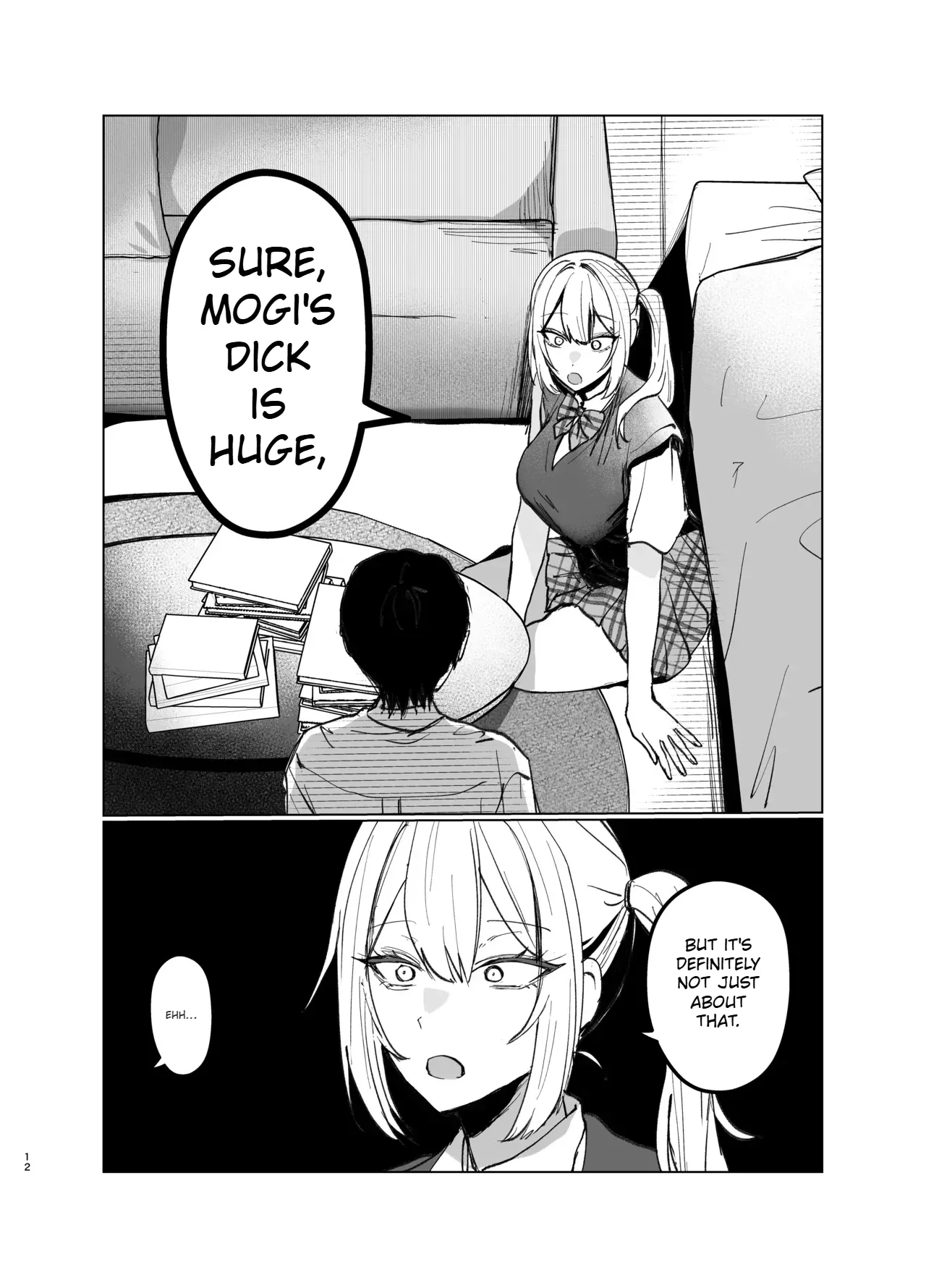 Ryou Kataomoi ga Minoranai Gyaru-san wa Iramura Chikunii ga Tomaranai! 2 page 12